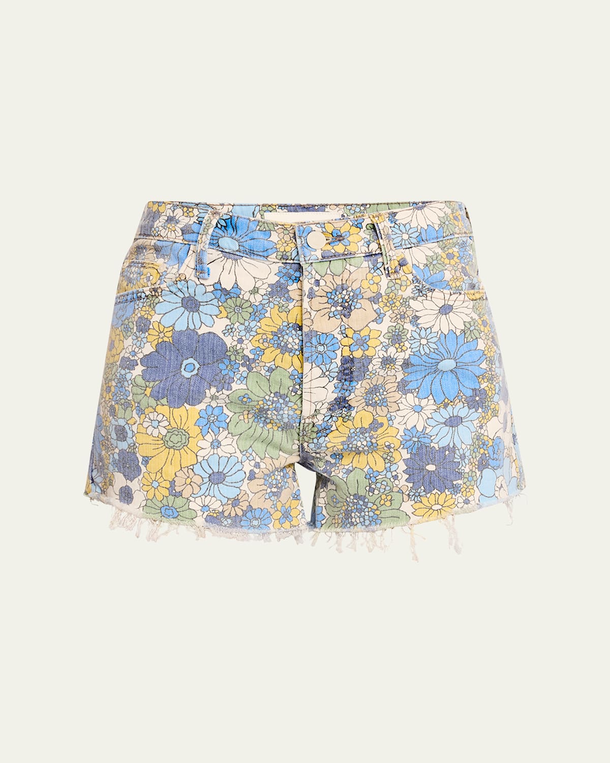 MOTHER THE TOMCAT KICK FRAY SHORTS 