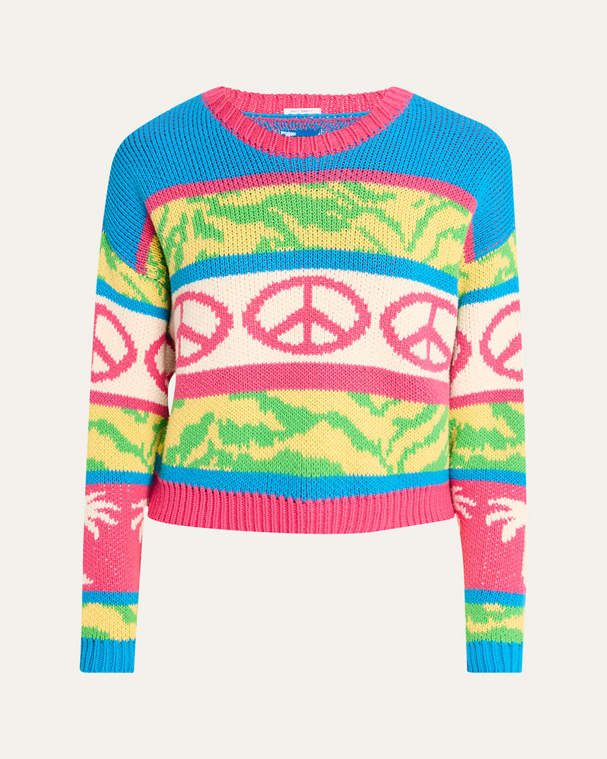 Mother The Itsty Crop Knit Sweater