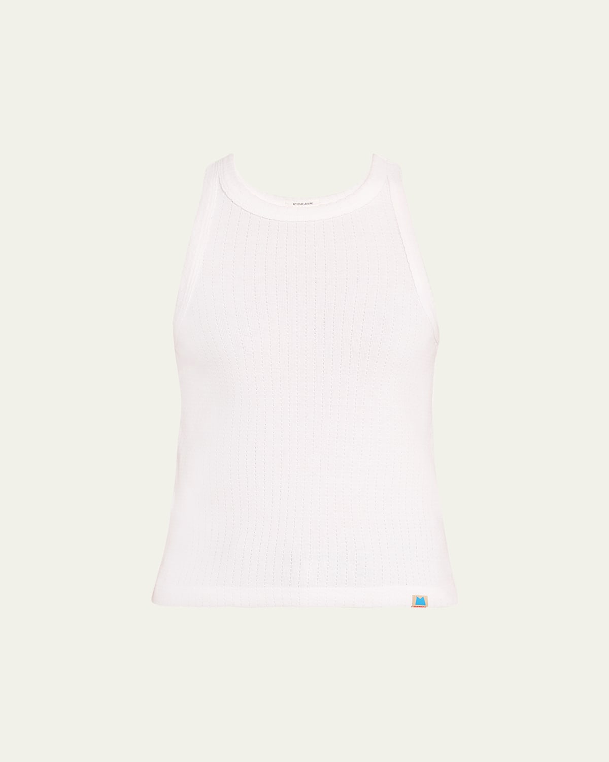 Shop Mother The Chin Up Ribbed Tank