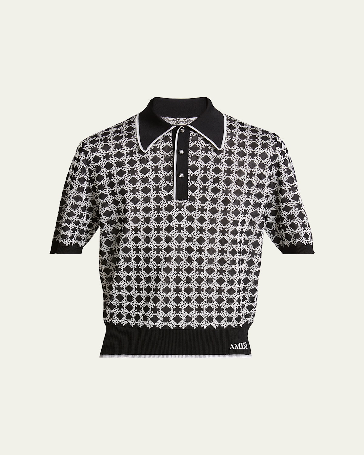 Shop Amiri Men's Ma Quad Polo Shirt