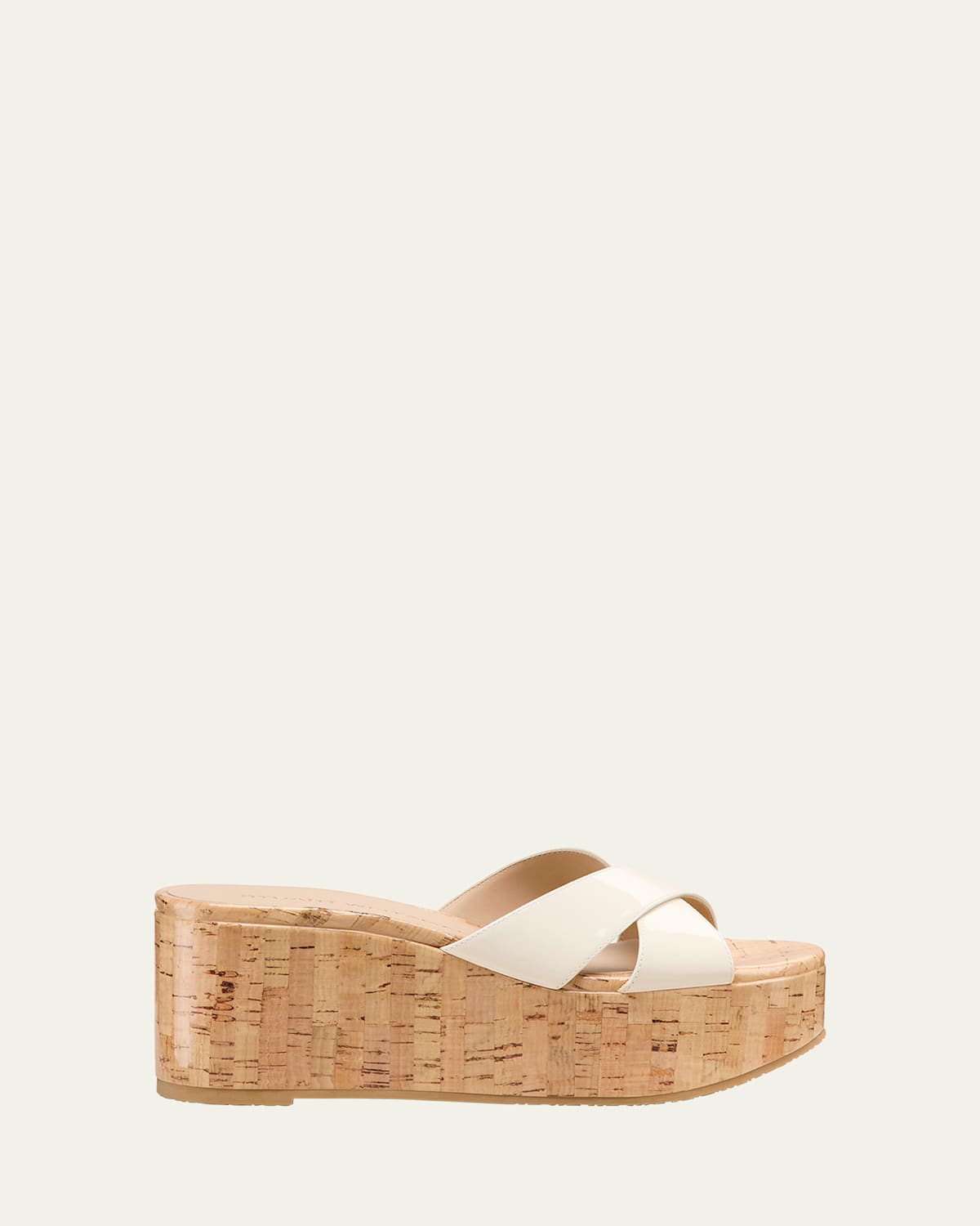 Stuart Weitzman Dayna Crisscross Wedge Platform Sandals