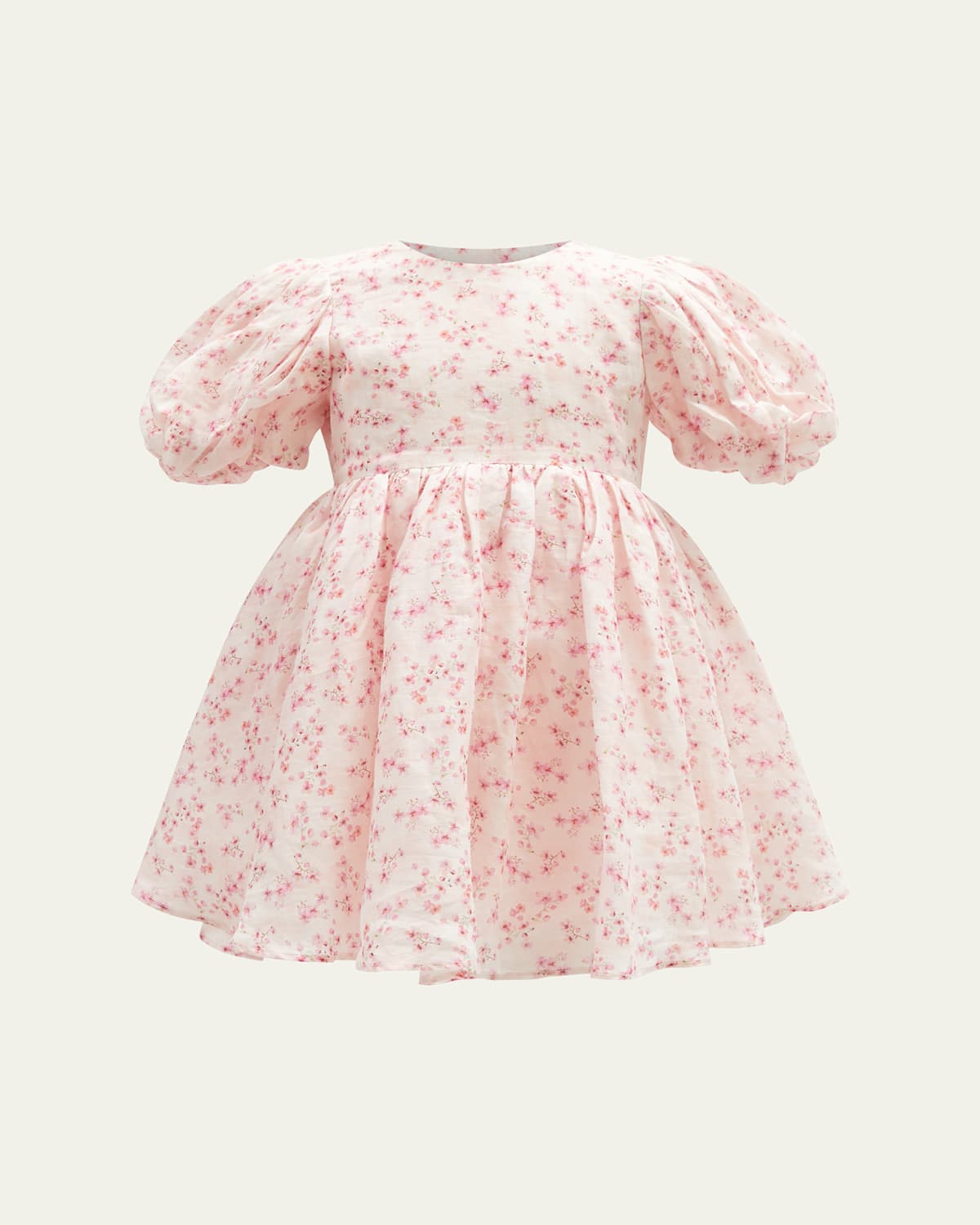Shop Bardot Junior Girl's Juliet Floral-print Mini Dress In Pink Ditsy