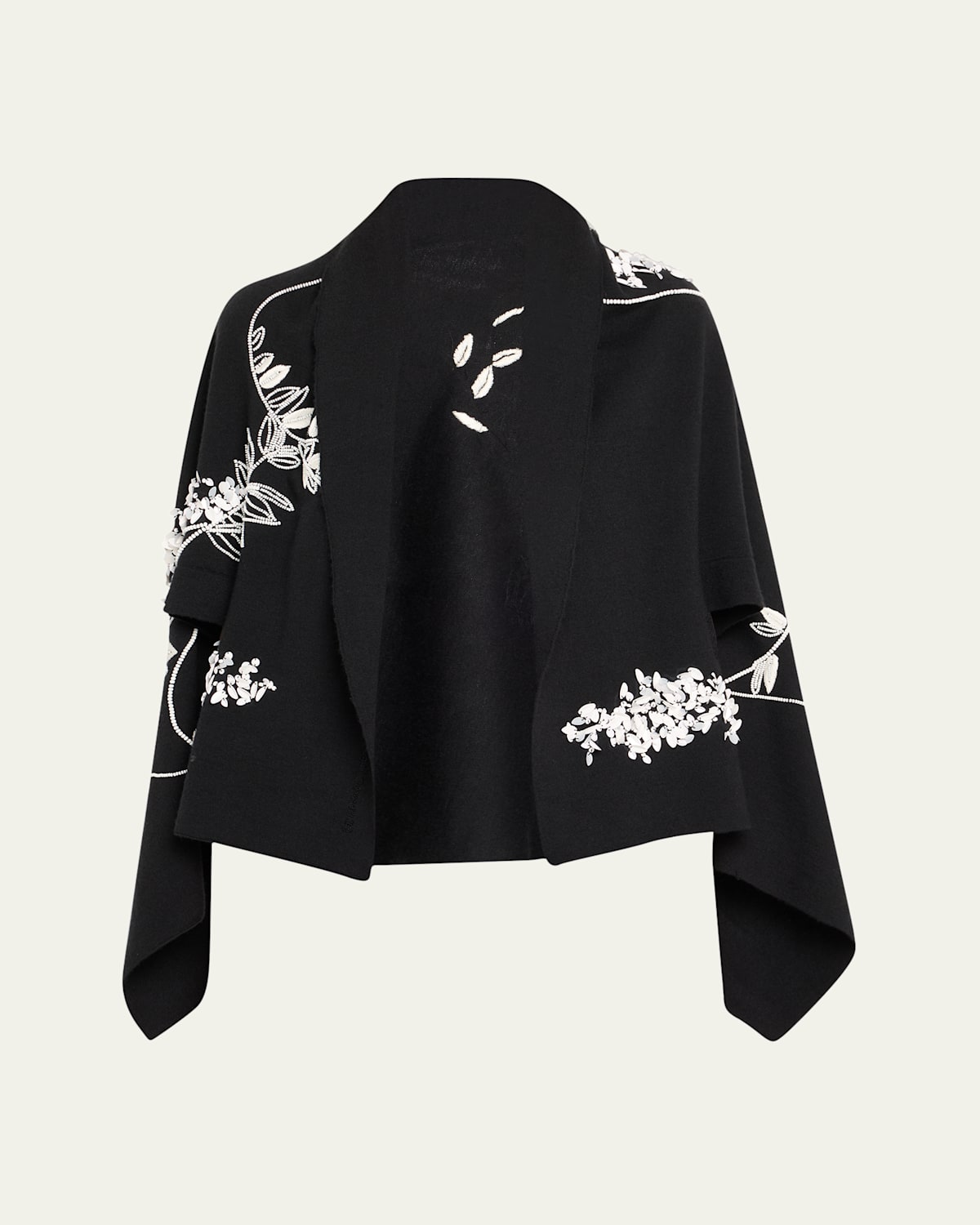 Shirene Embroidered Cashmere Shawl