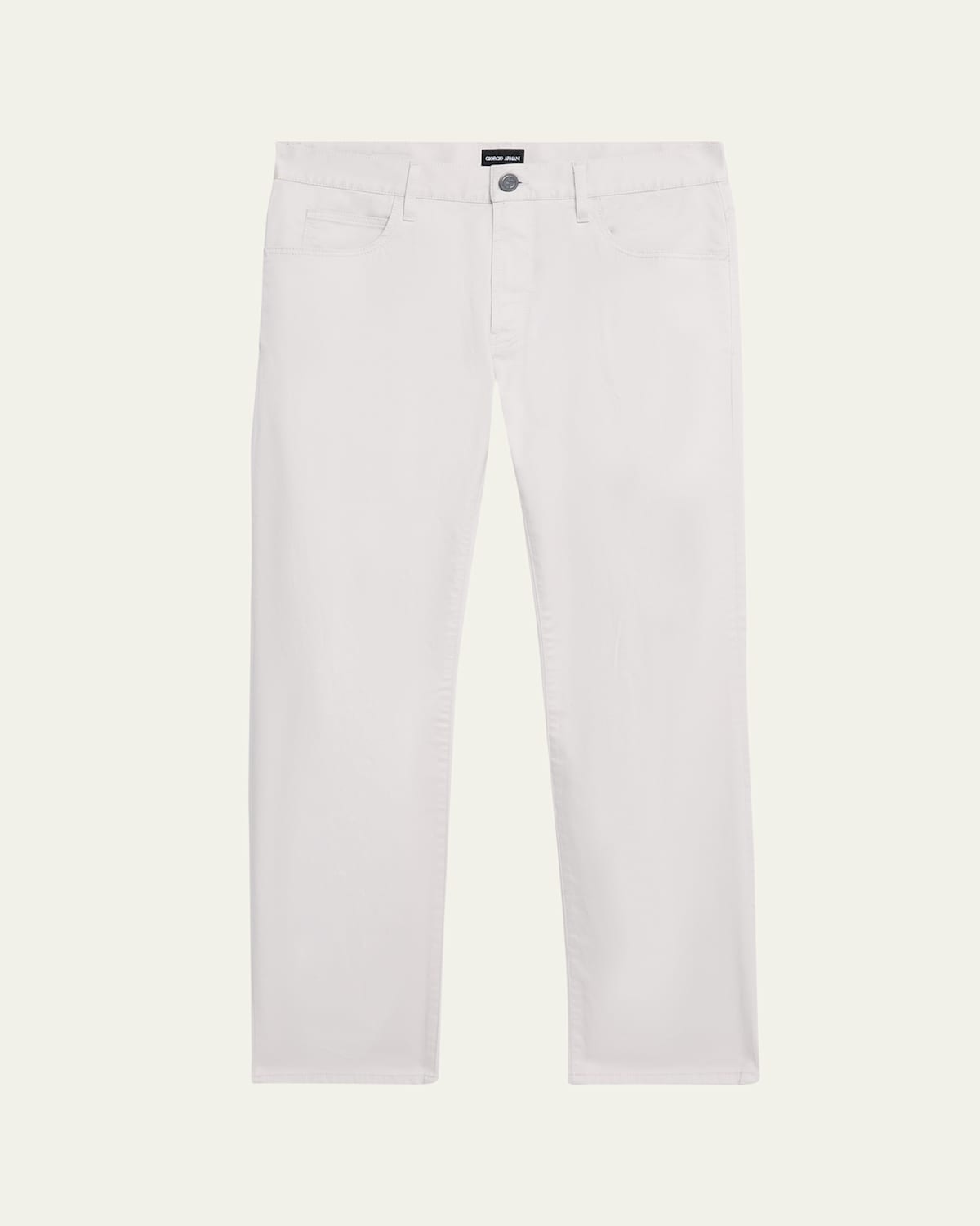 Giorgio Armani Men's 5-pocket Stretch Cotton Pants In Blue Navy