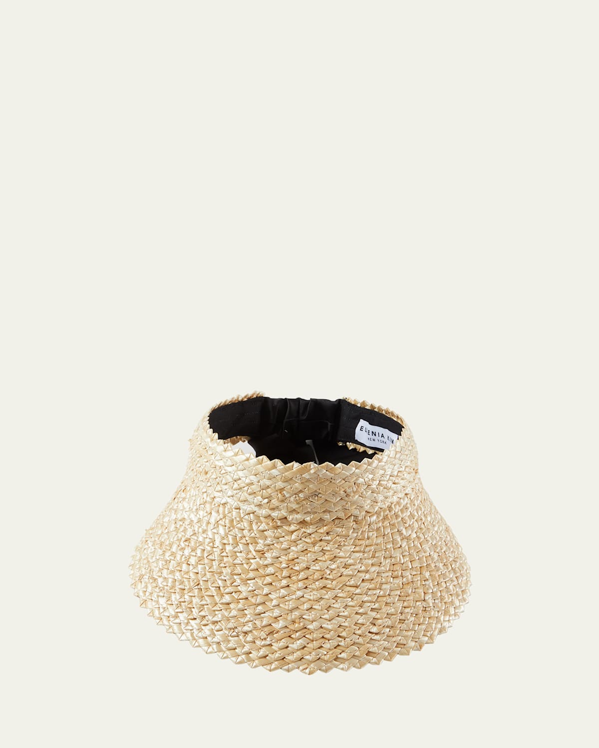 Ricky Braided Straw Visor