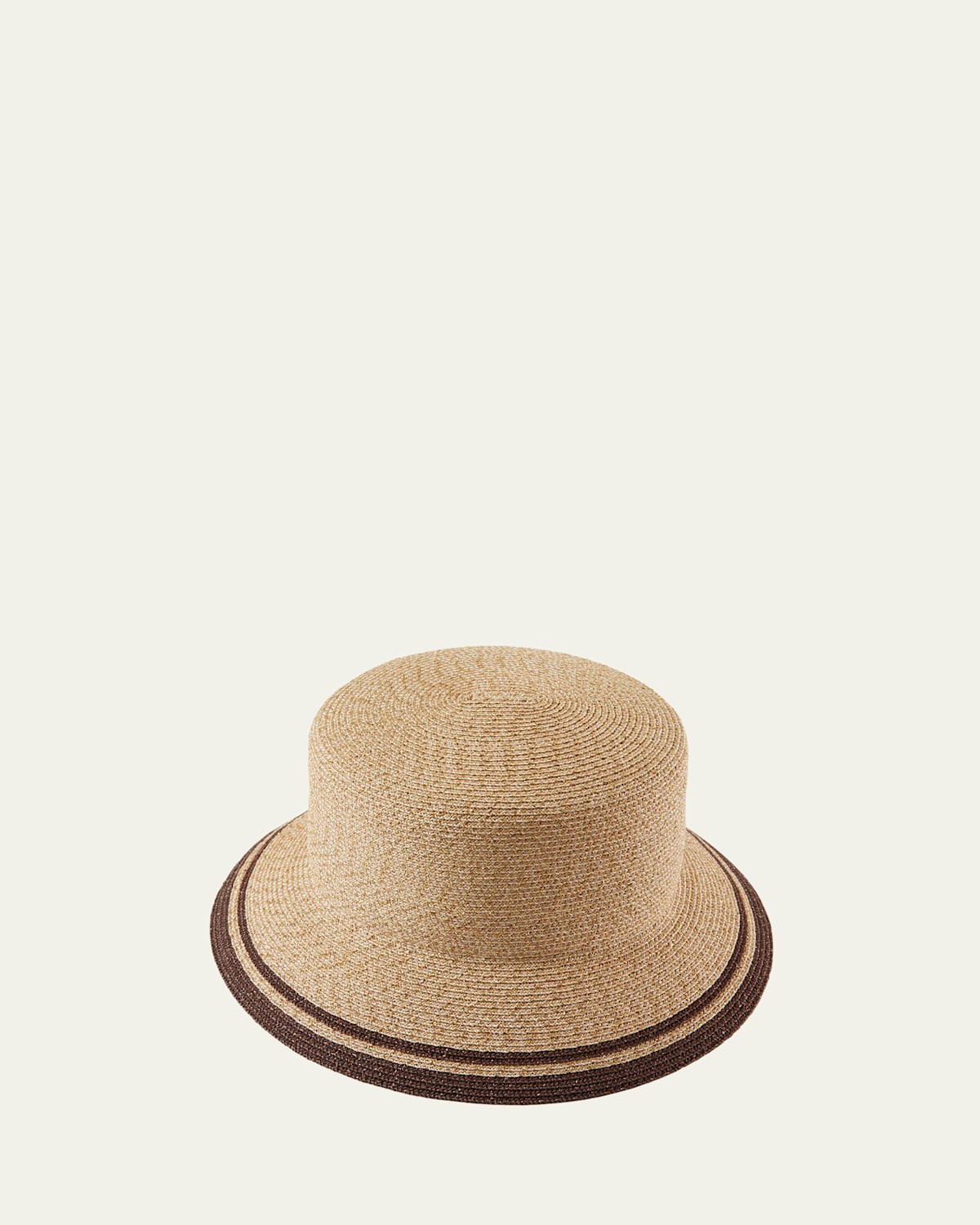 Jonah Striped-Trim Bucket Hat