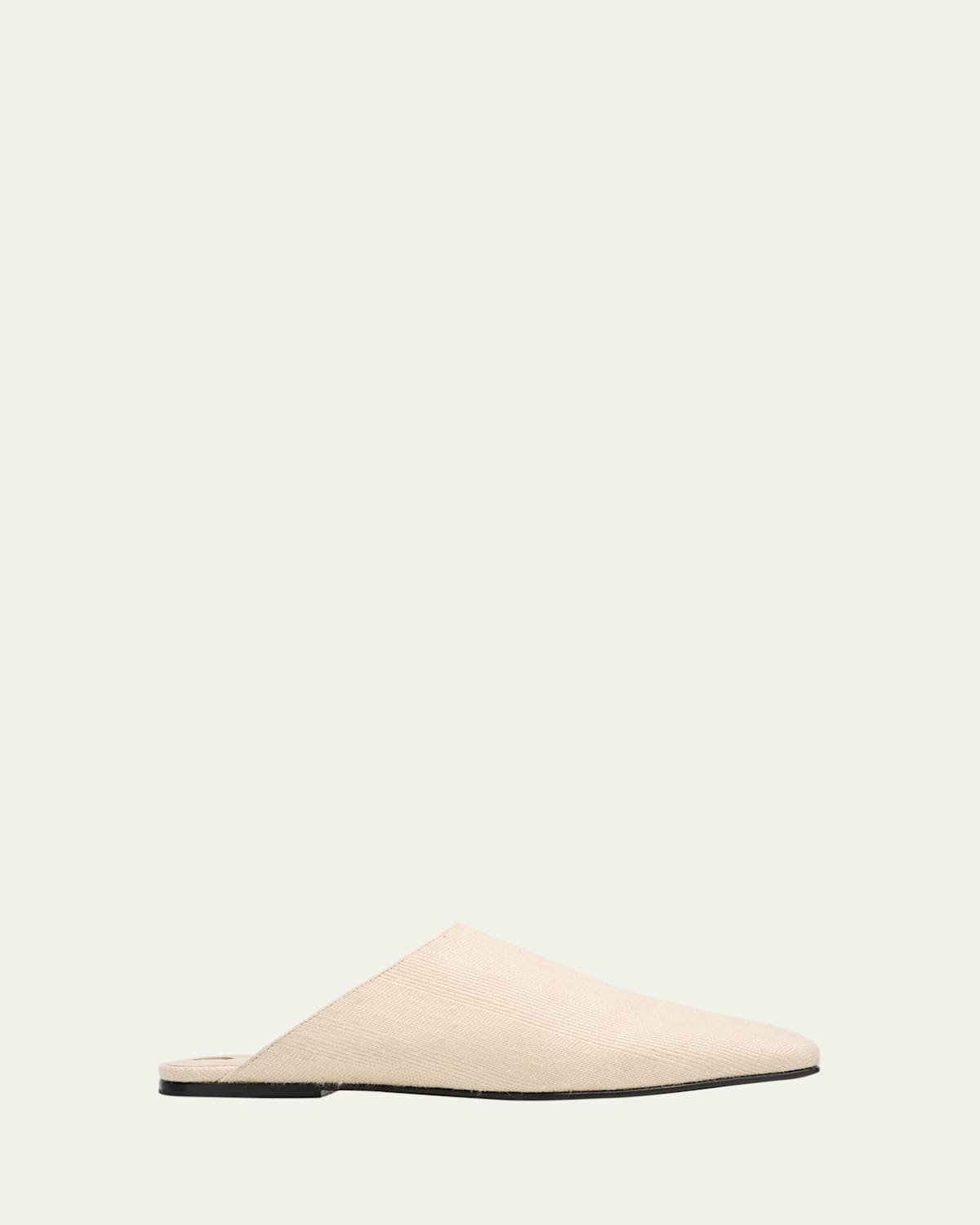 Shop Loro Piana Alba Slide Ballerina Mules In Milk Maber