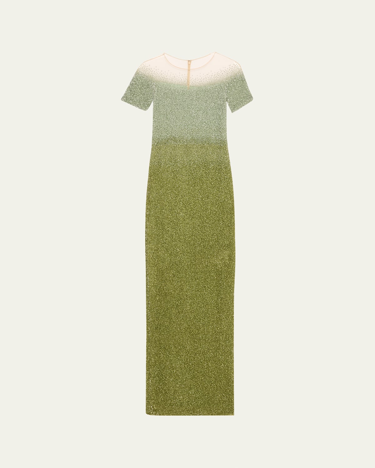 Signature Sequined Ombre Gown