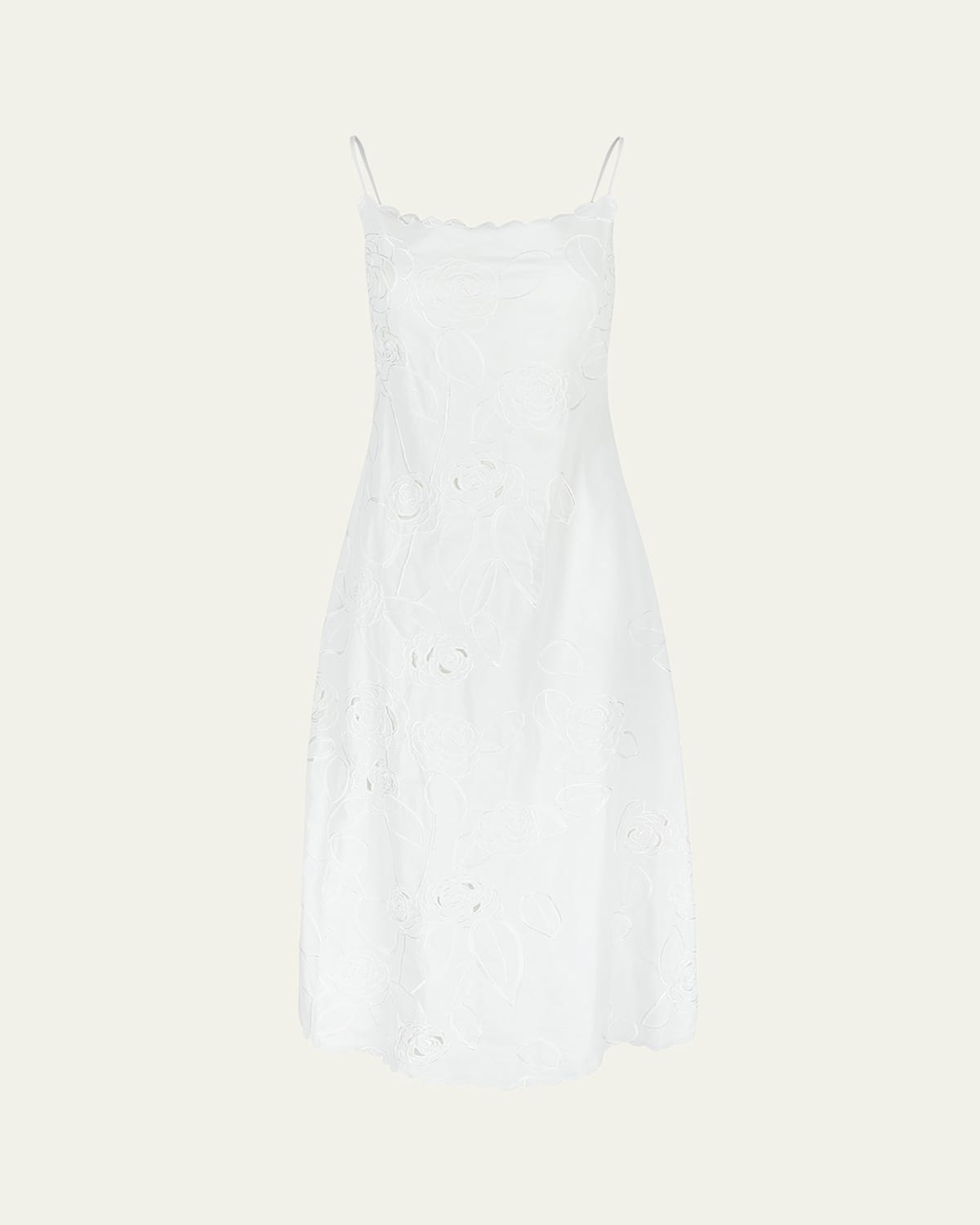 Scallop Broderie Anglaise Dress