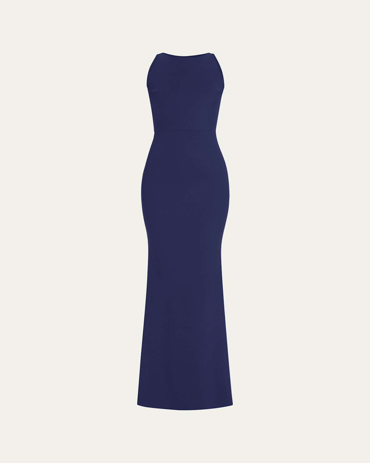 Iwoo Sleeveless Jersey Column Gown