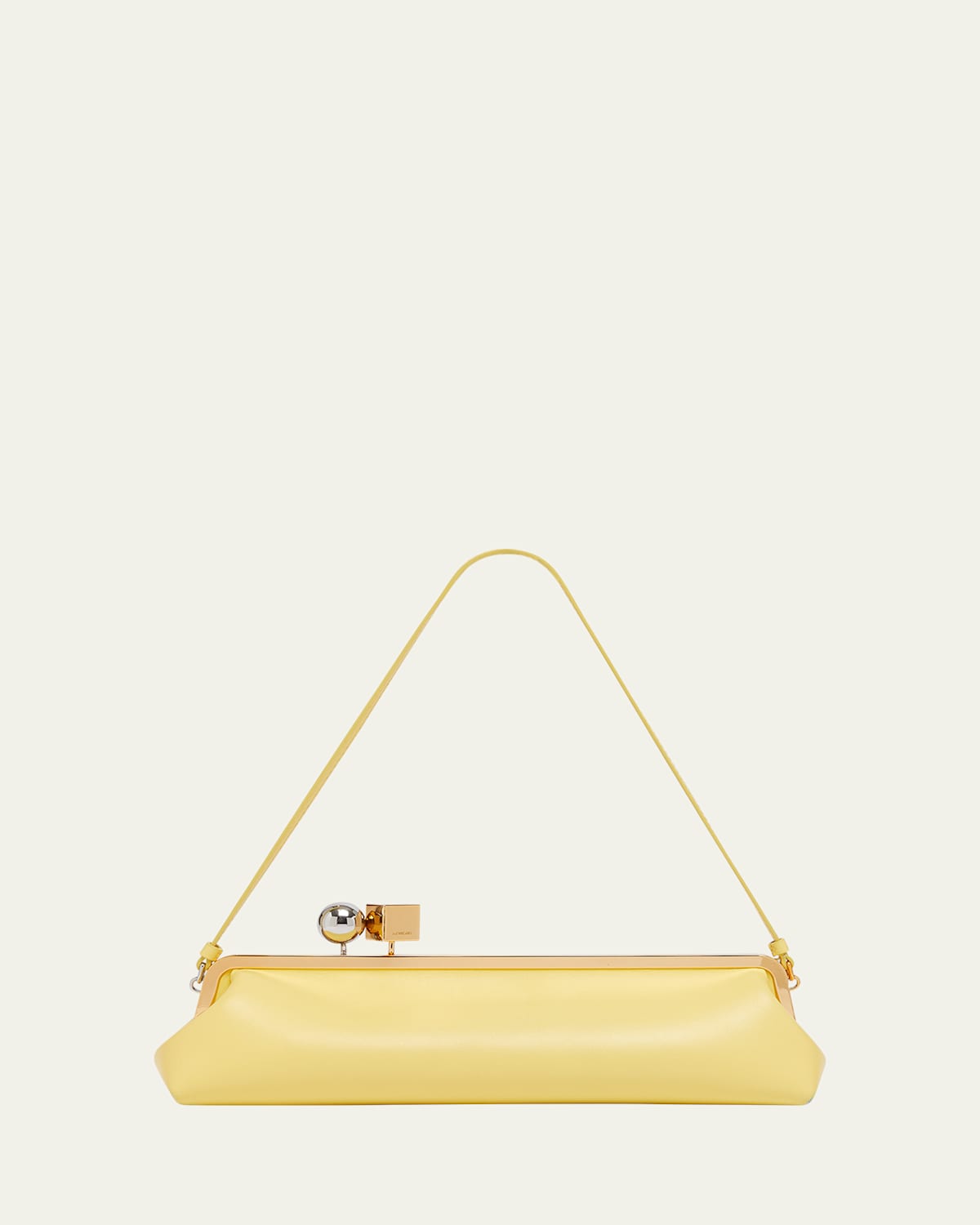 Jacquemus La Pochette Salon Leather Shoulder Bag