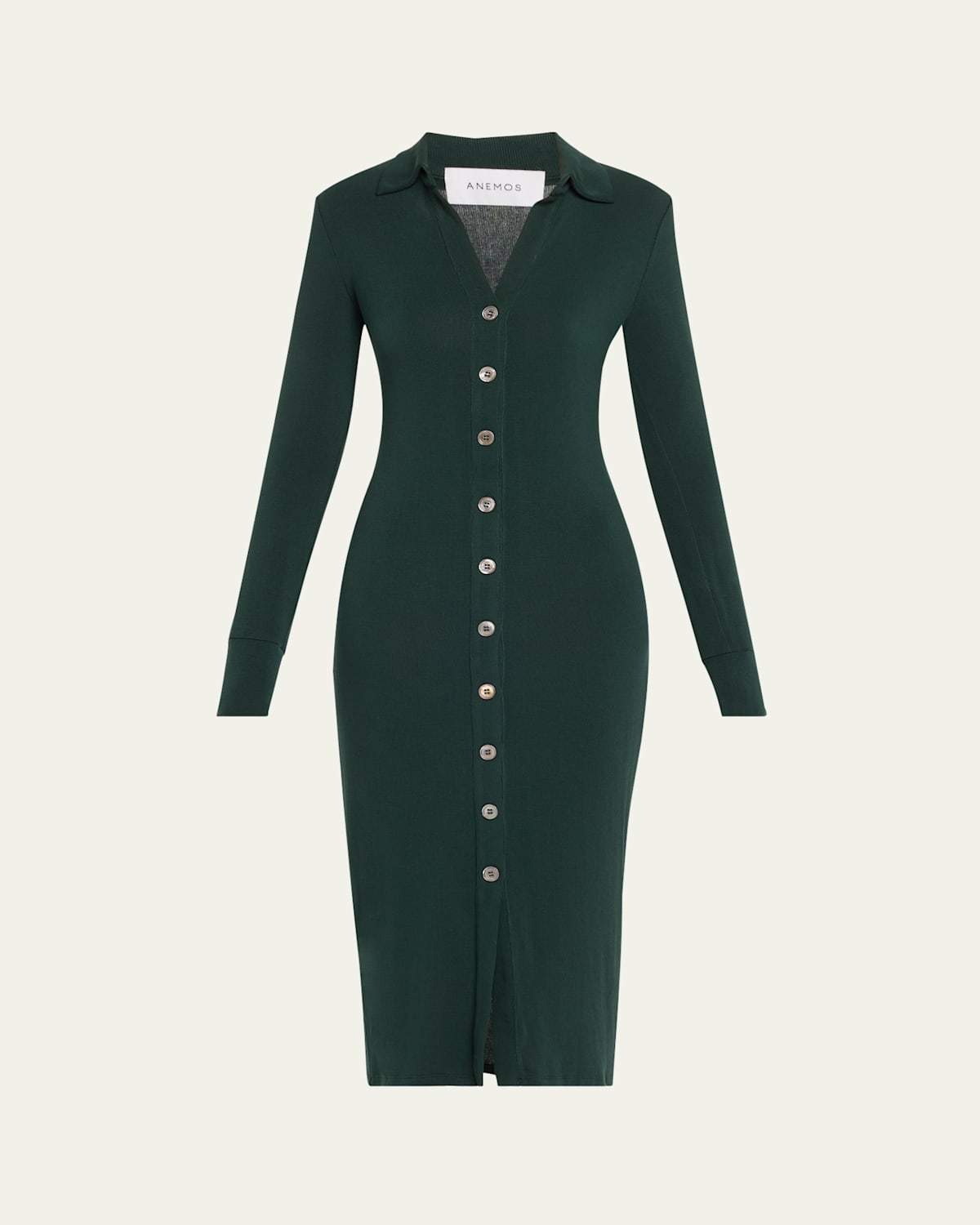 ANEMOS CARDIGAN KNIT MIDI DRESS 