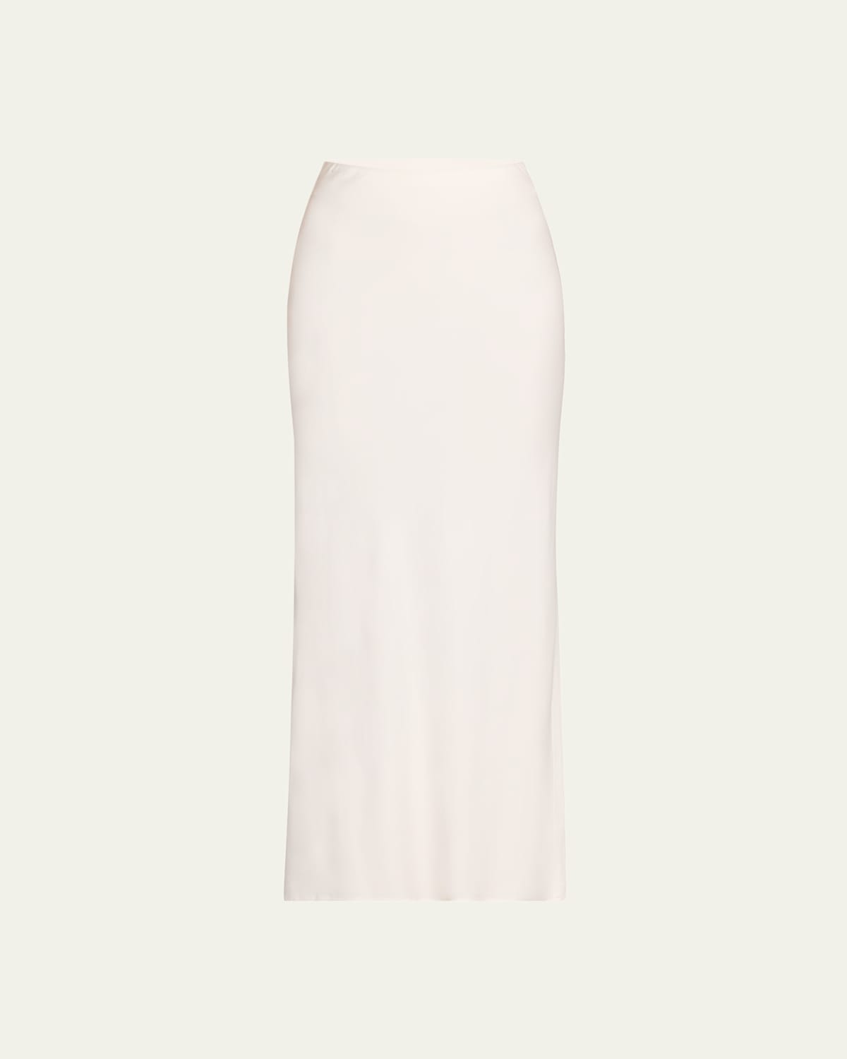 ANEMOS BIAS-CUT STRETCH TWILL MAXI SKIRT 