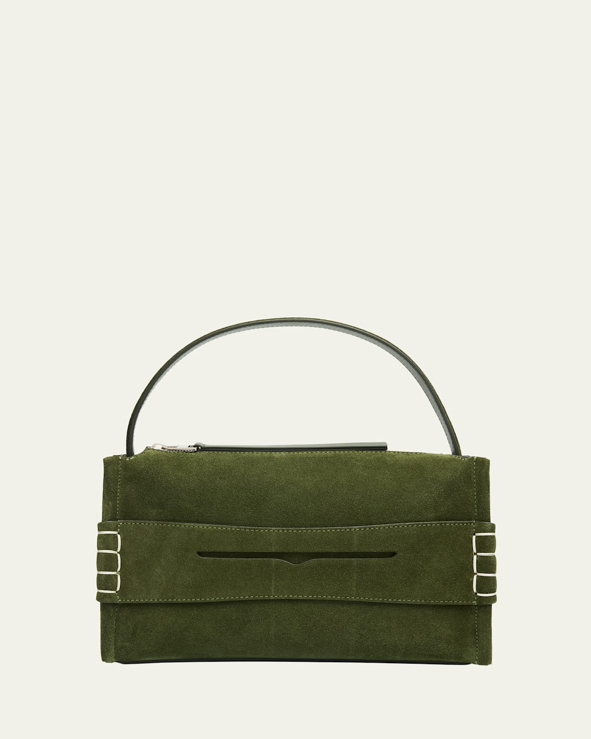 Jw Anderson Loafer Suede Crossbody Bag In Brown