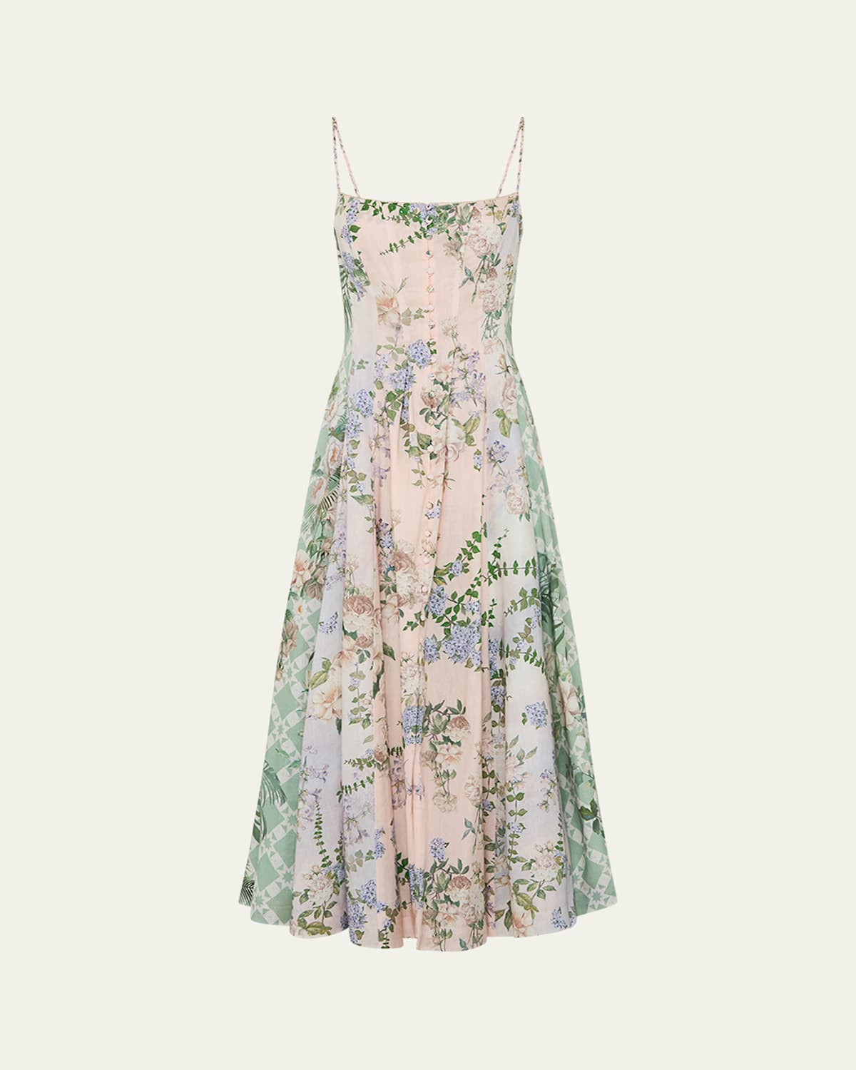 CAMILLA PALACIO PLAYGROUND CORSET MAXI DRESS 