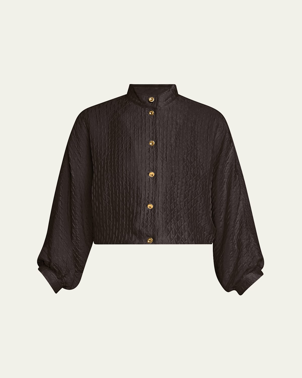 Loro Piana Benedetta Fluid Diamond Cloquet Jacket In H0v5 Cloves