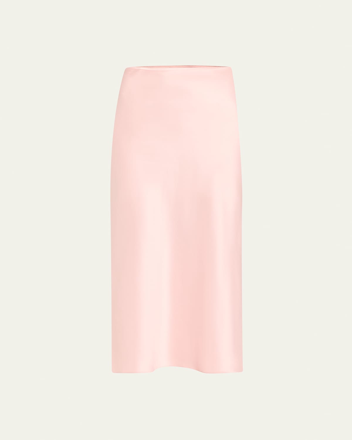 Alice And Olivia Maeve Mid-length Slip Skirt In Maeve Midlength Slip Skirt