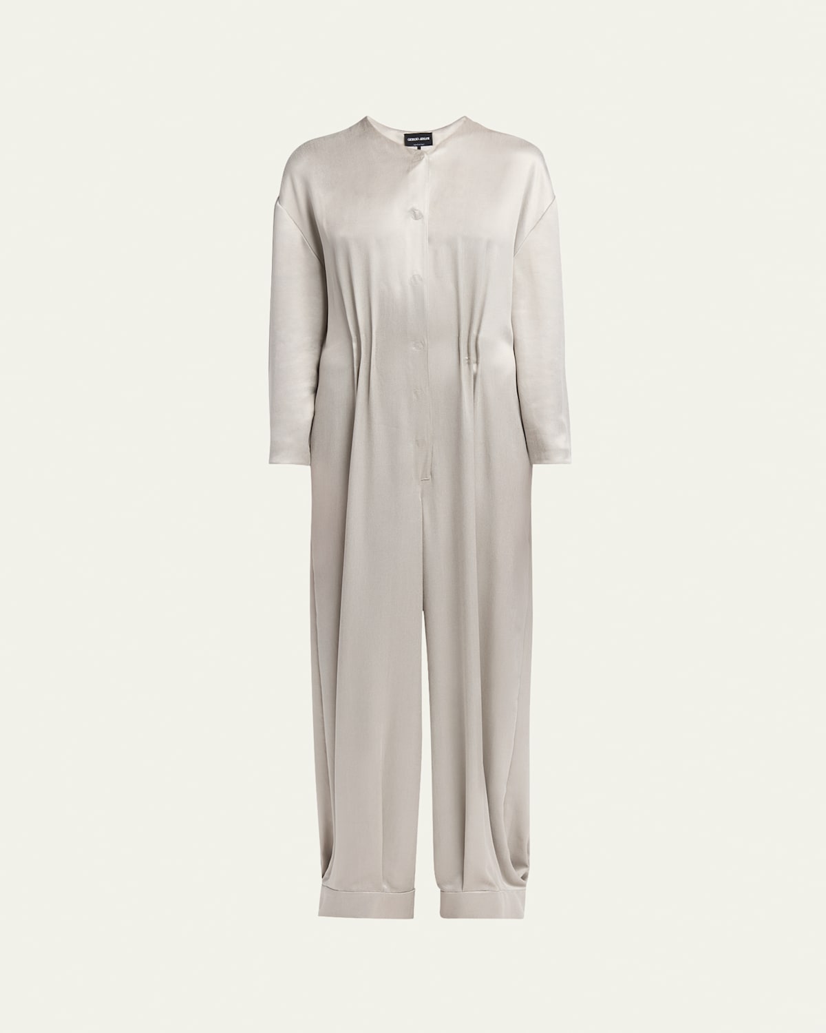 Loose Long Sleeve Jumpsuit