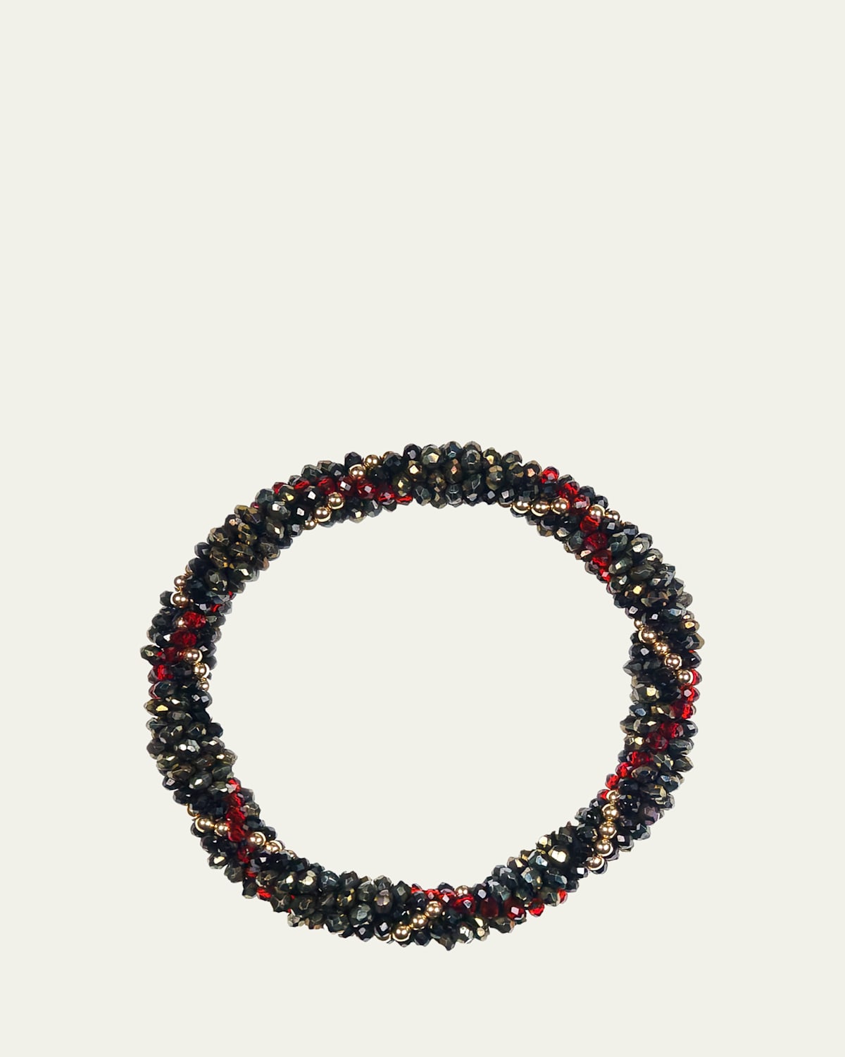 Meredith Frederick 14K Spinel, Hematite, and Agate Pinar Bracelet