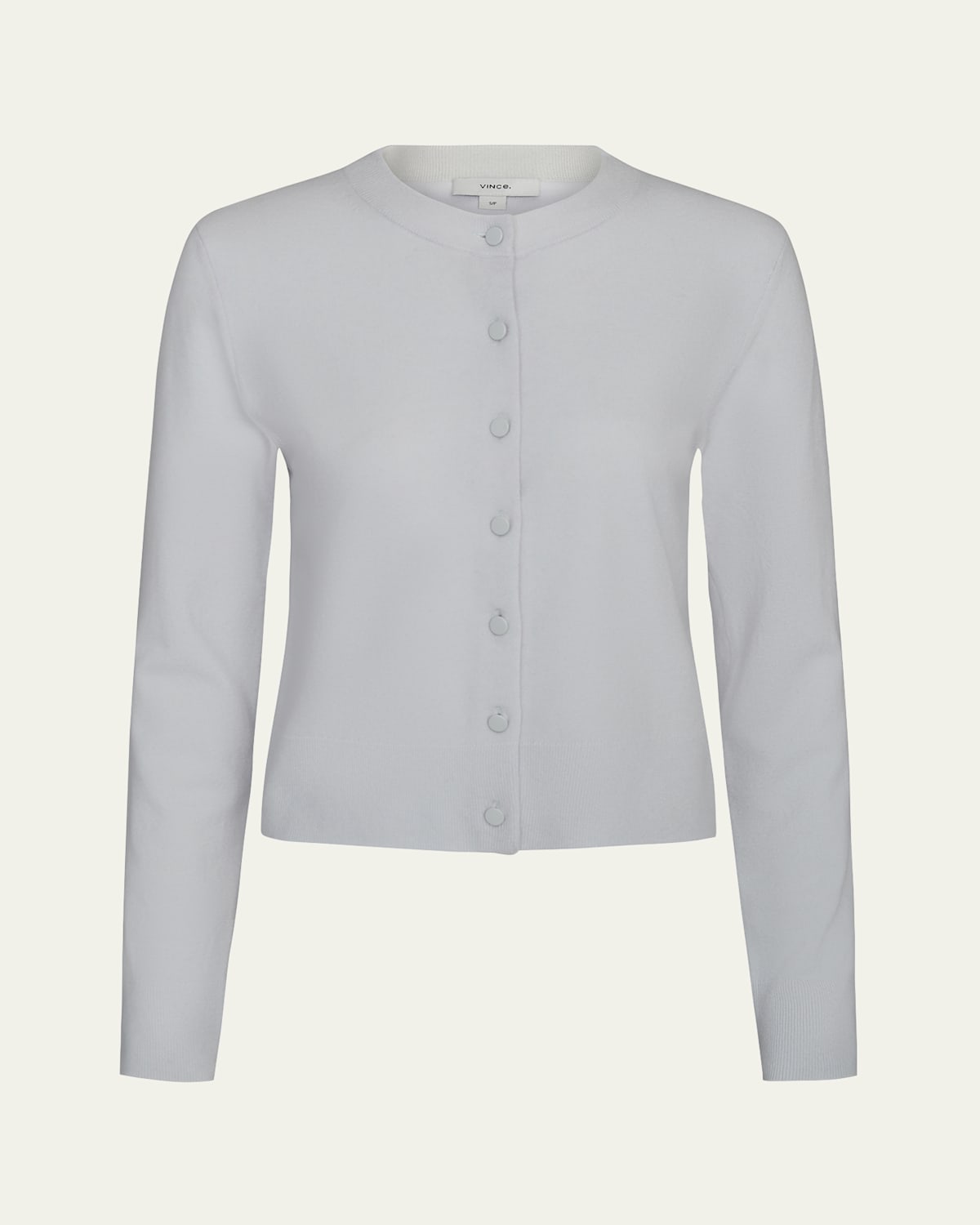 Tipped Half-Moon Cardigan