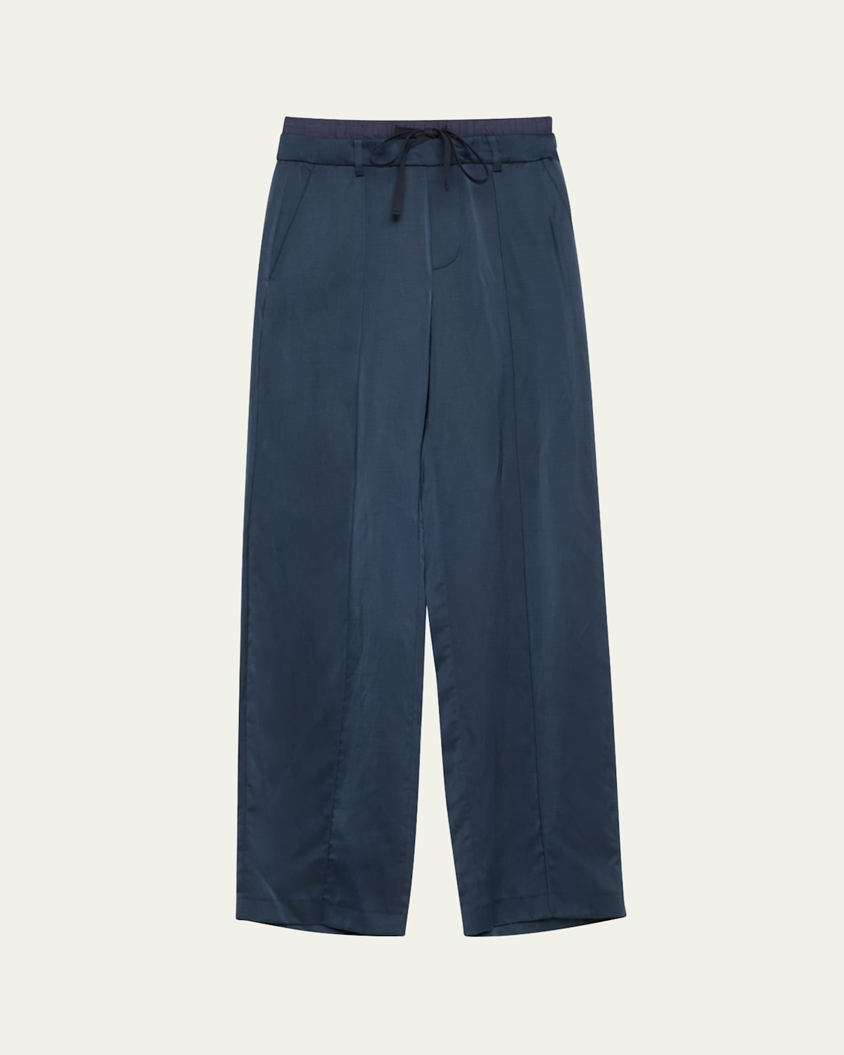 Shop Vince Mid-rise Double Waistband Pants In Mid Rise Double Waistband Pant
