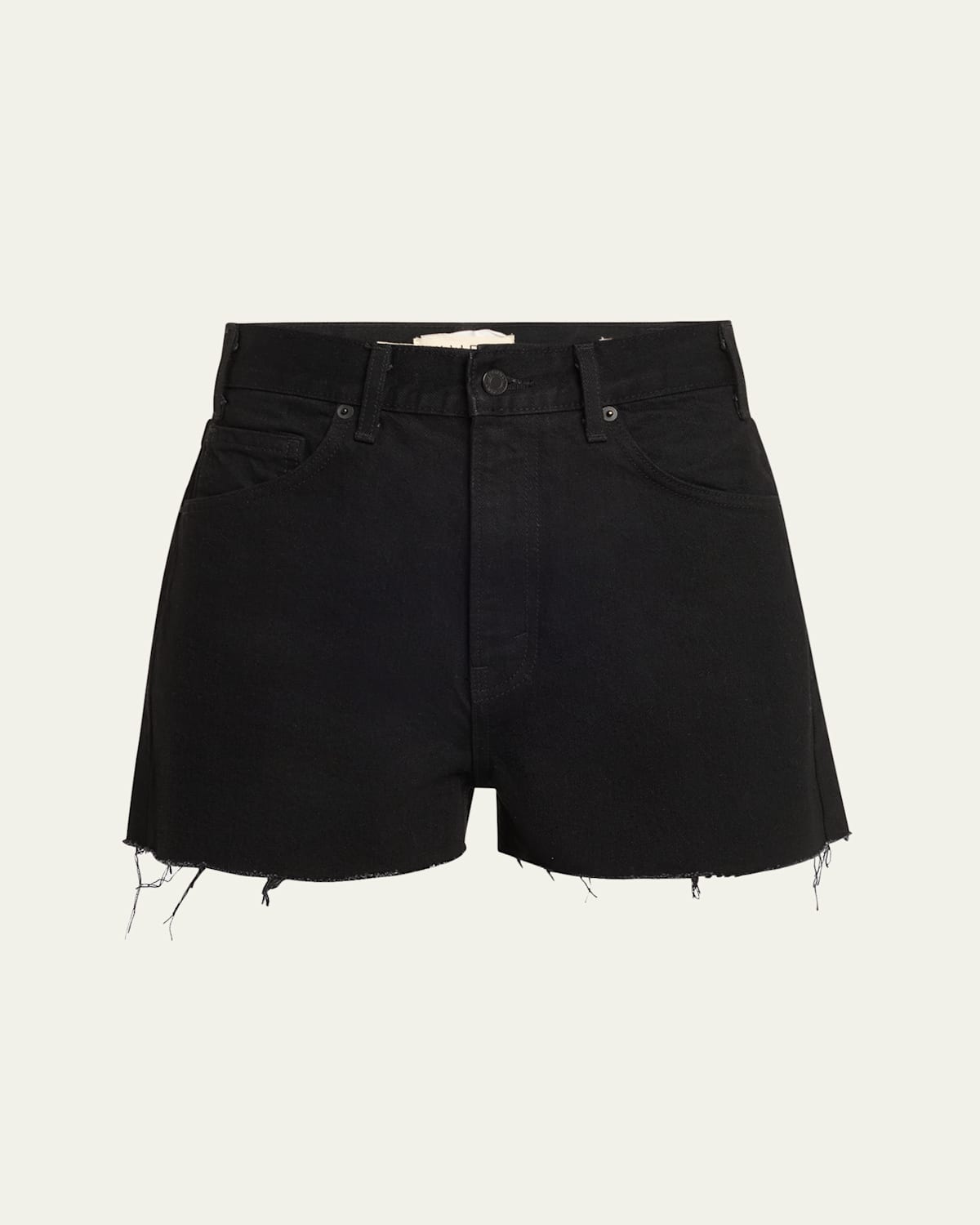 Cobain Frayed Denim Shorts