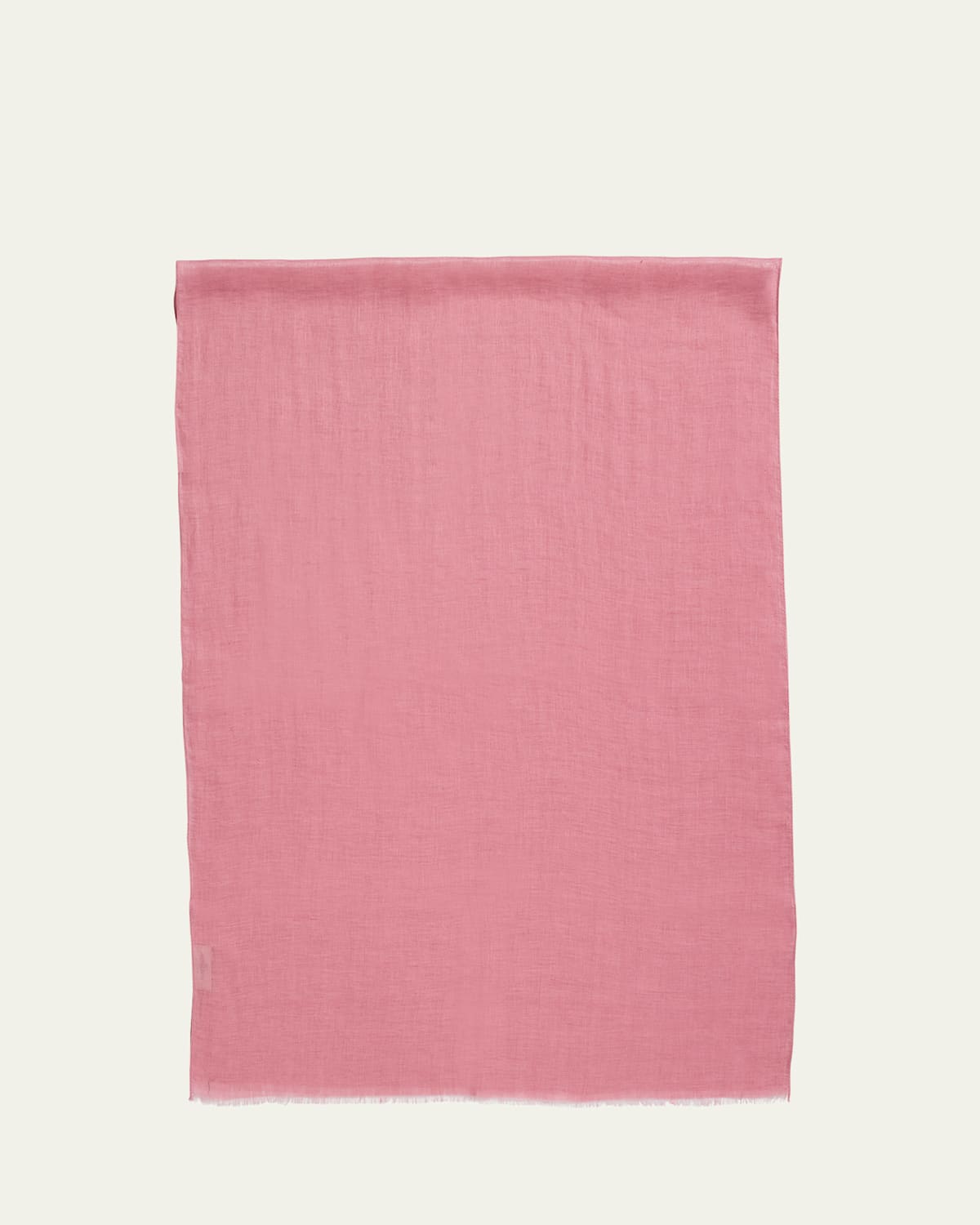 Men's Solid Linen Scarf