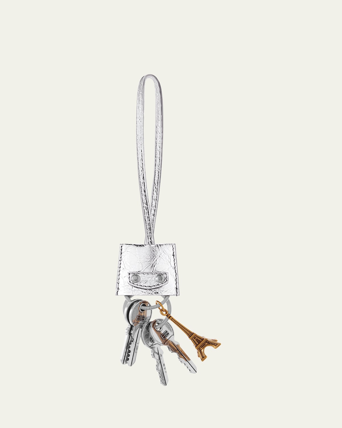 BALENCIAGA LE CITY EIFFEL METALLIC CHARM