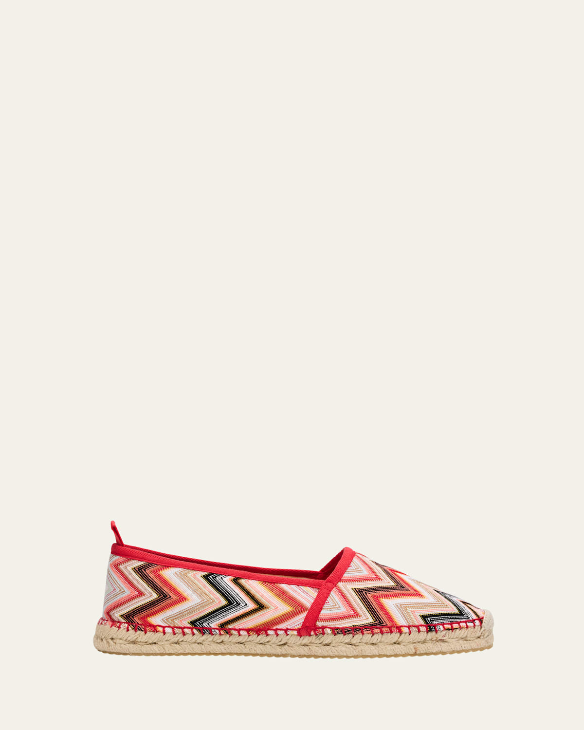 MISSONI RASCHEL ANKLE-TIE WEDGE ESPADRILLES 