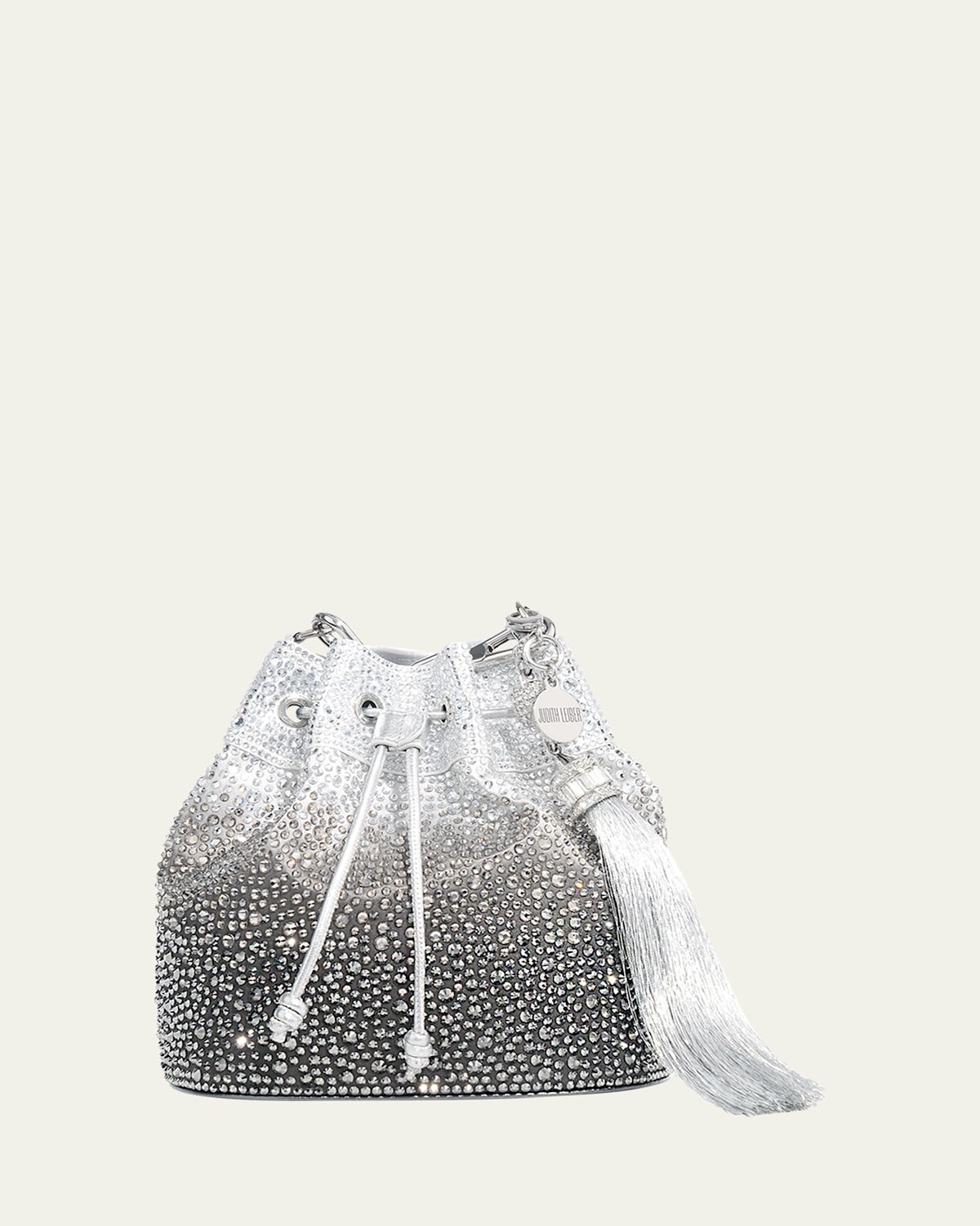 Piper Gradient Crystal Bucket Bag