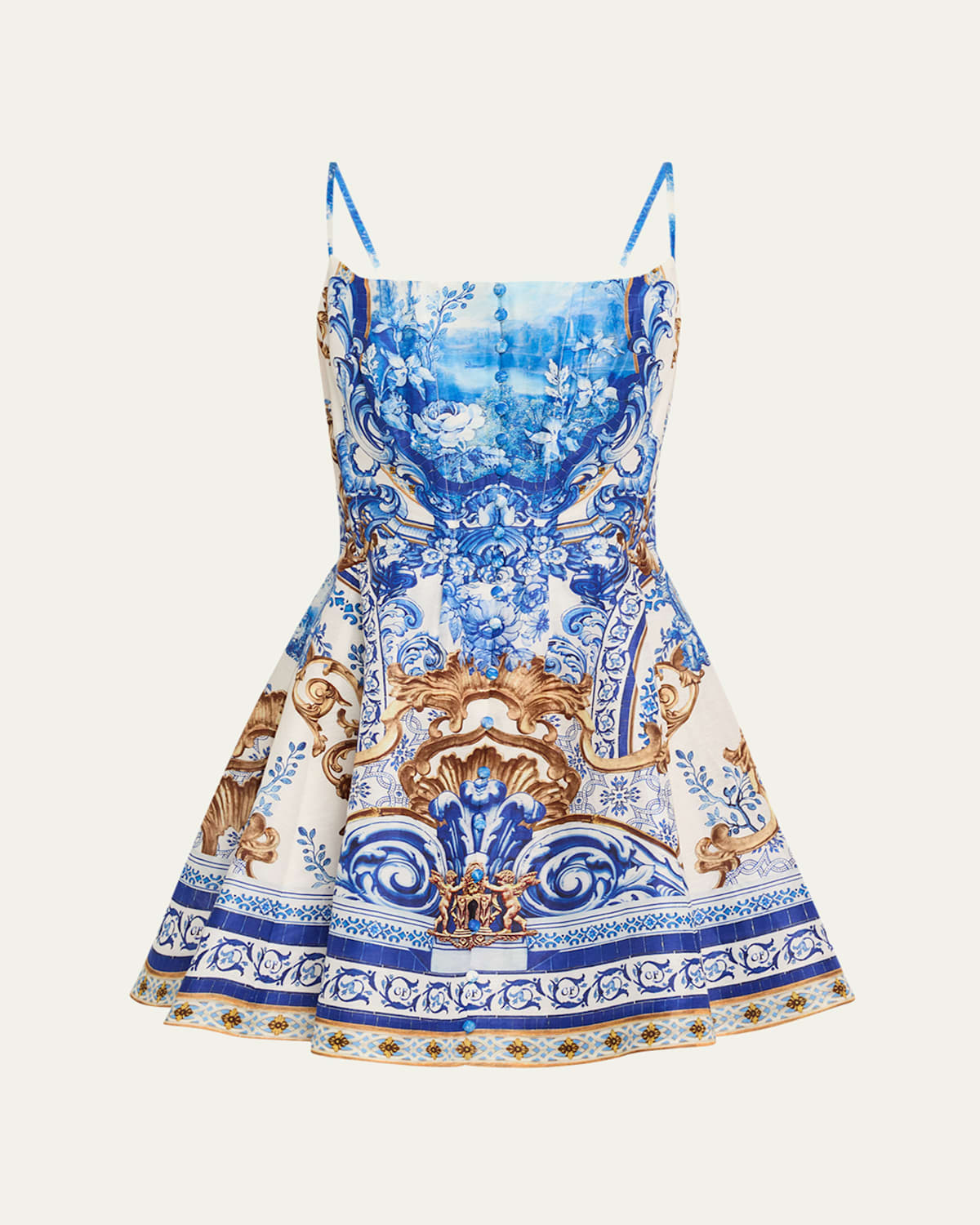 Shop Camilla Azul Adventures Corset Mini Dress In Corset Dress W Short Skirt
