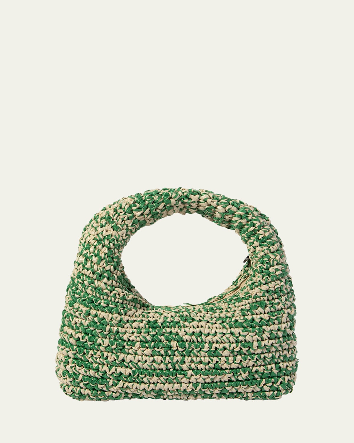 Nana Raffia Top-Handle Bag