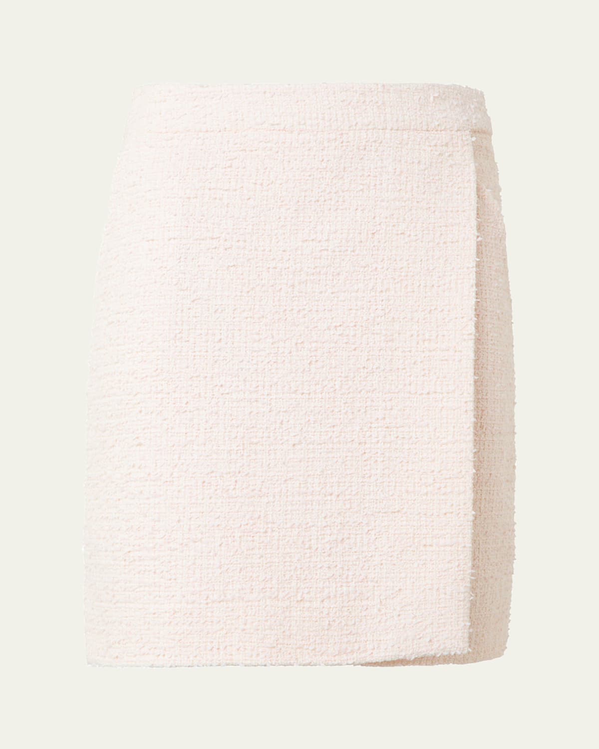 Tweed A-Line Wrap Skirt