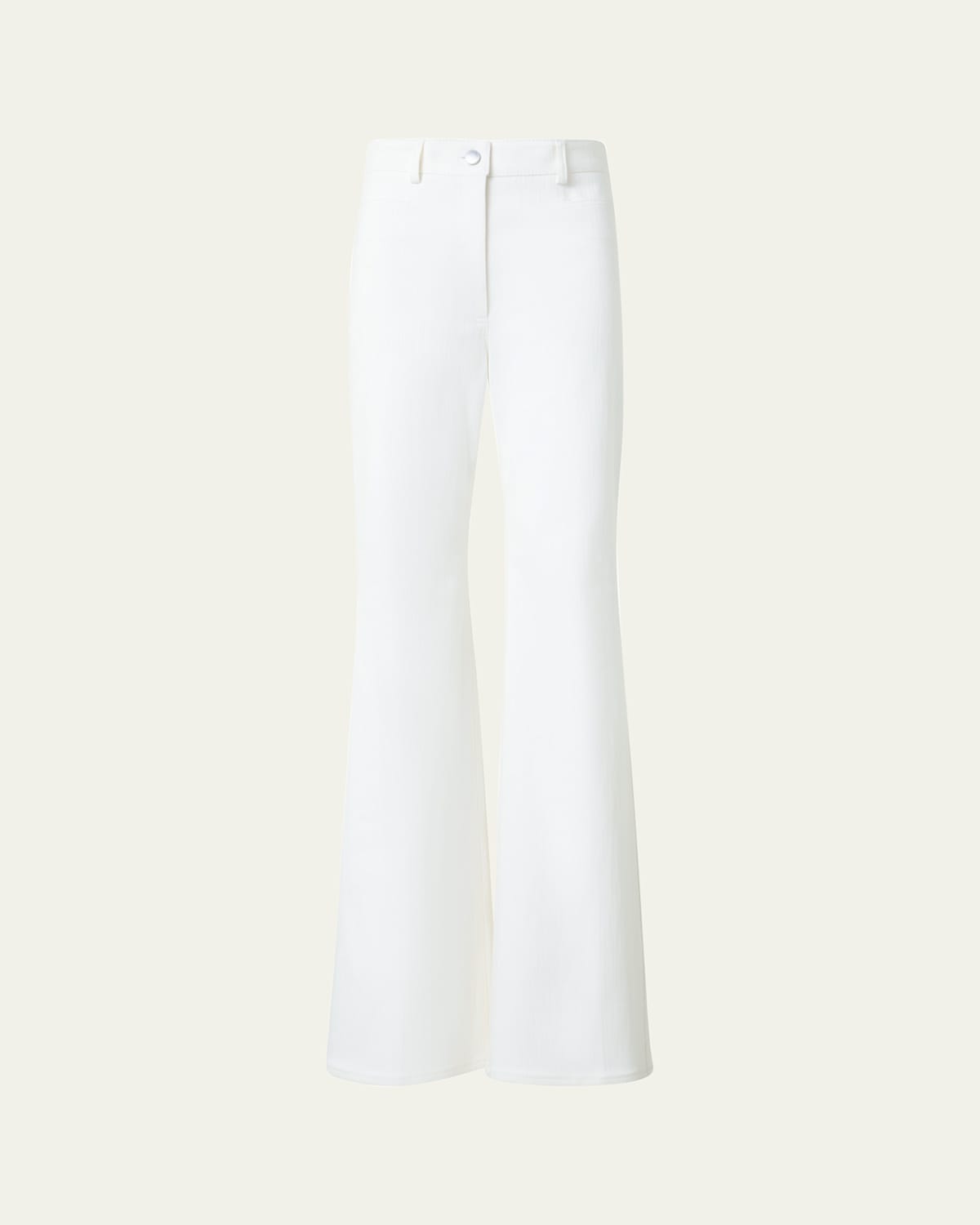 Shop Akris Punto Bootcut Cotton Stretch Denim Pants