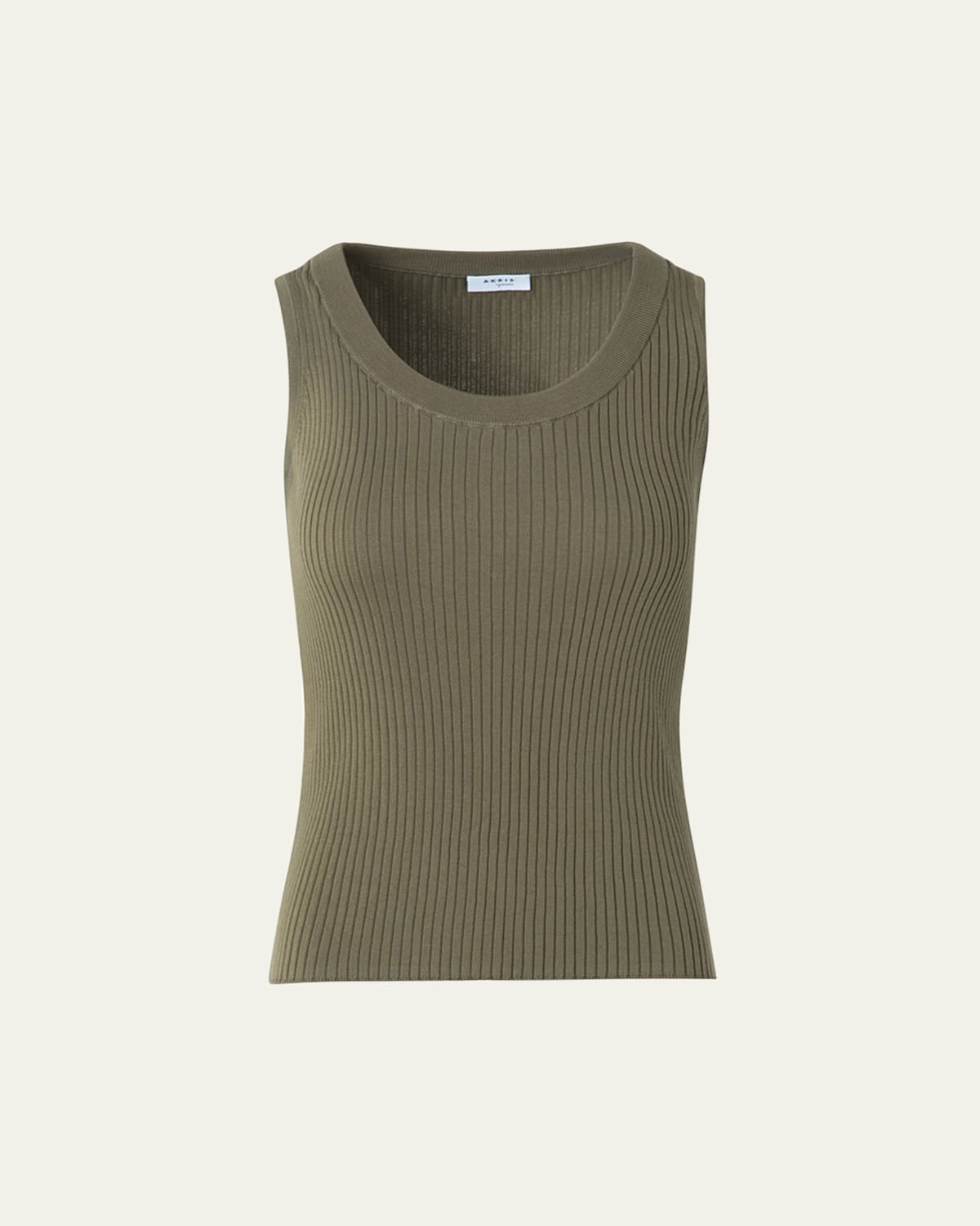 Twisted Rib Knit Tank Top