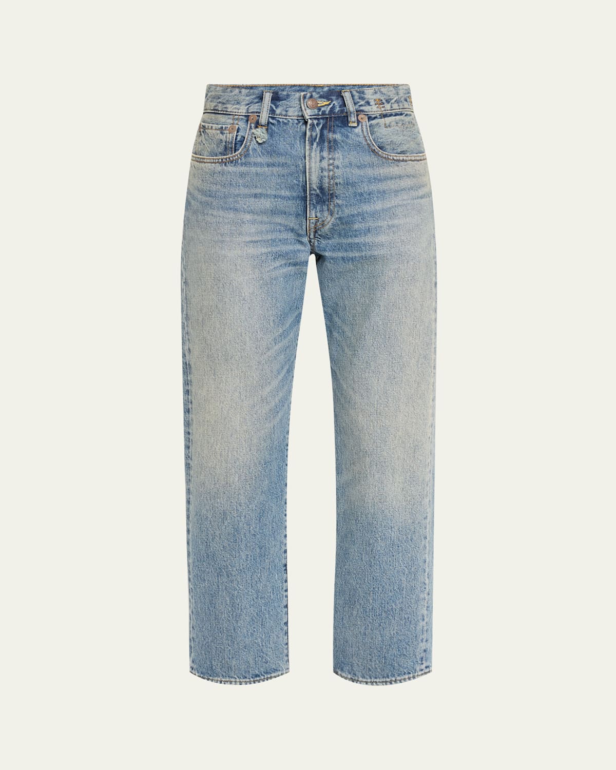 Mid-Rise Boyfriend Jeans