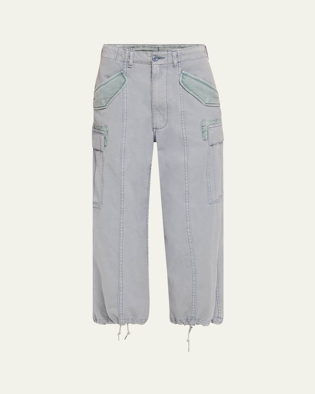 Cropped Cargo Pants