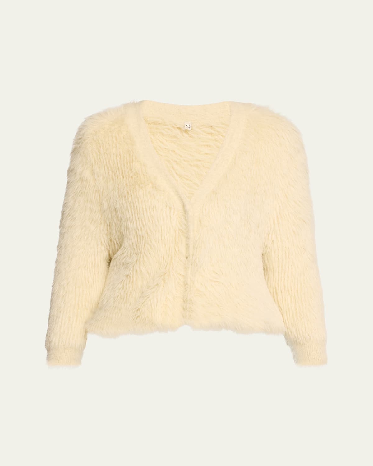 Fuzzy Balloon Cardigan