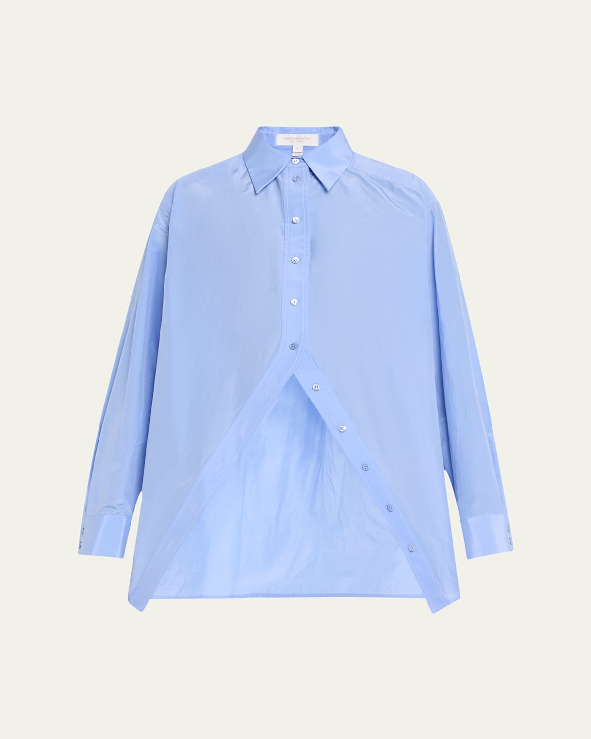 Portrait Collar Button Down Shirt