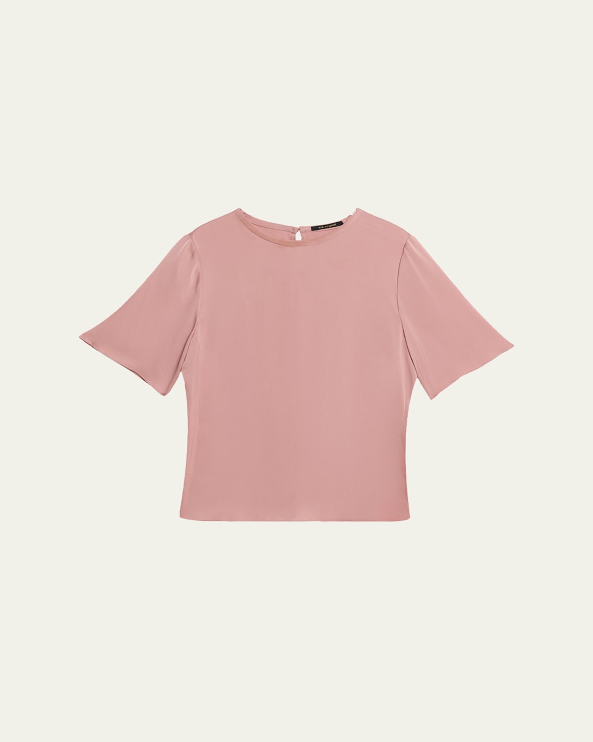 Kobi Halperin Maryl Crewneck Silk Blouse