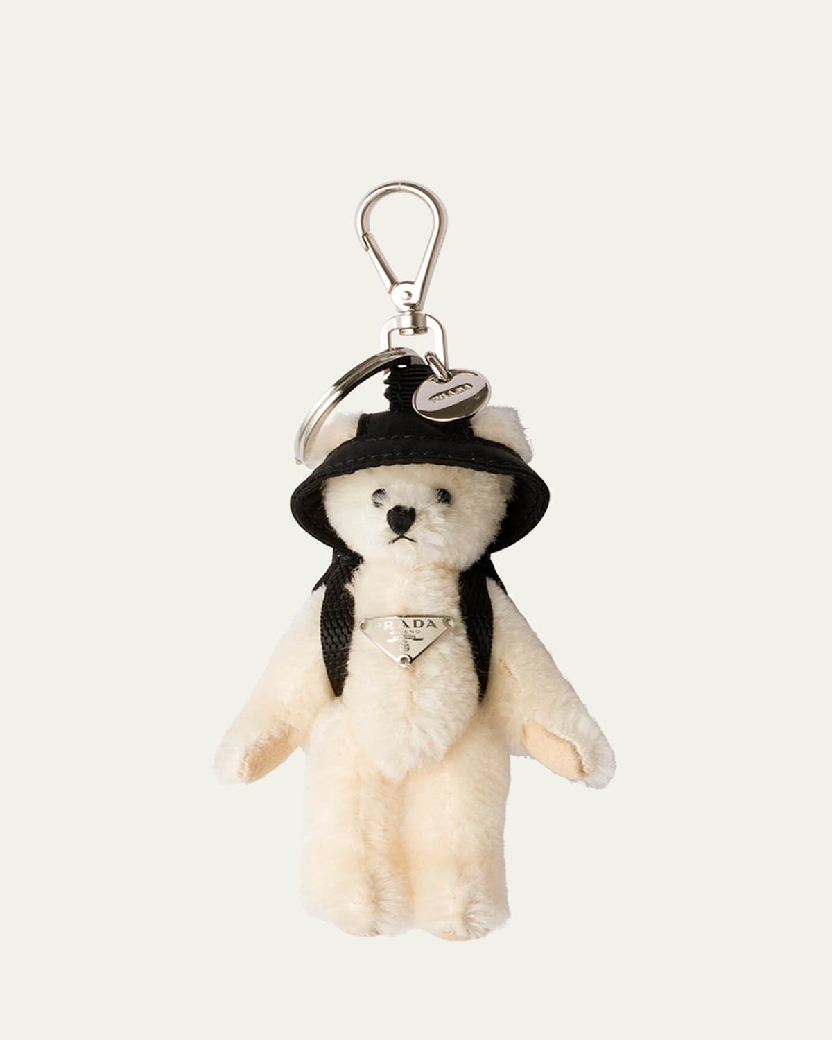 Men's Leo Teddy Plush Bag Charm