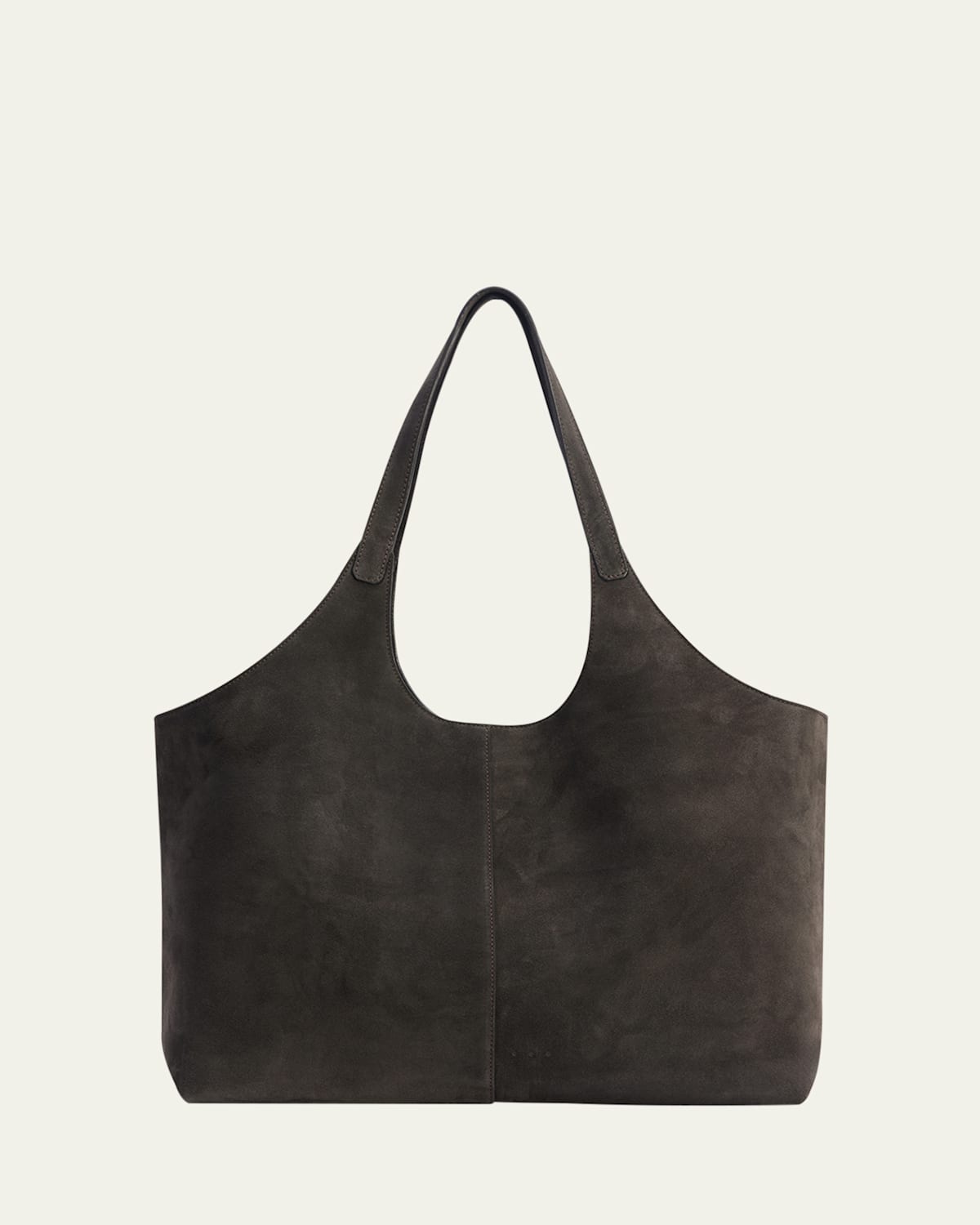 AESTHER EKME CABAS XL SUEDE SHOULDER BAG 