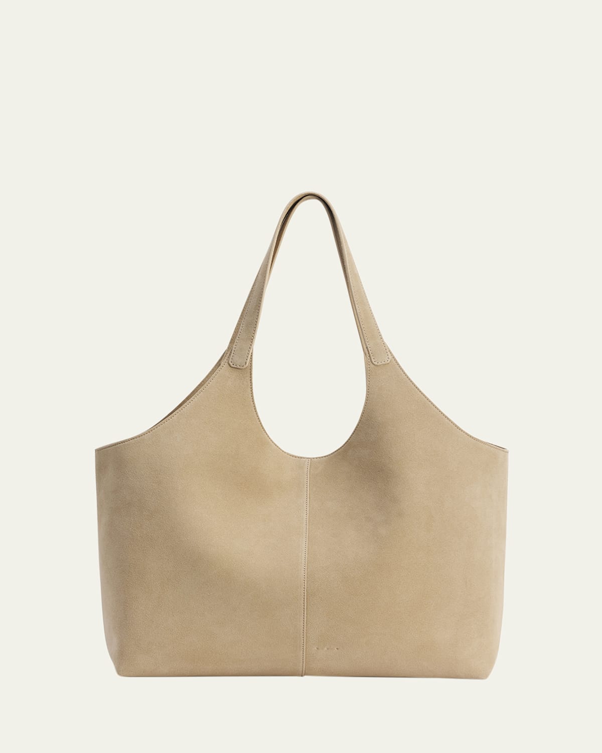 AESTHER EKME CABAS XL SUEDE SHOULDER BAG 