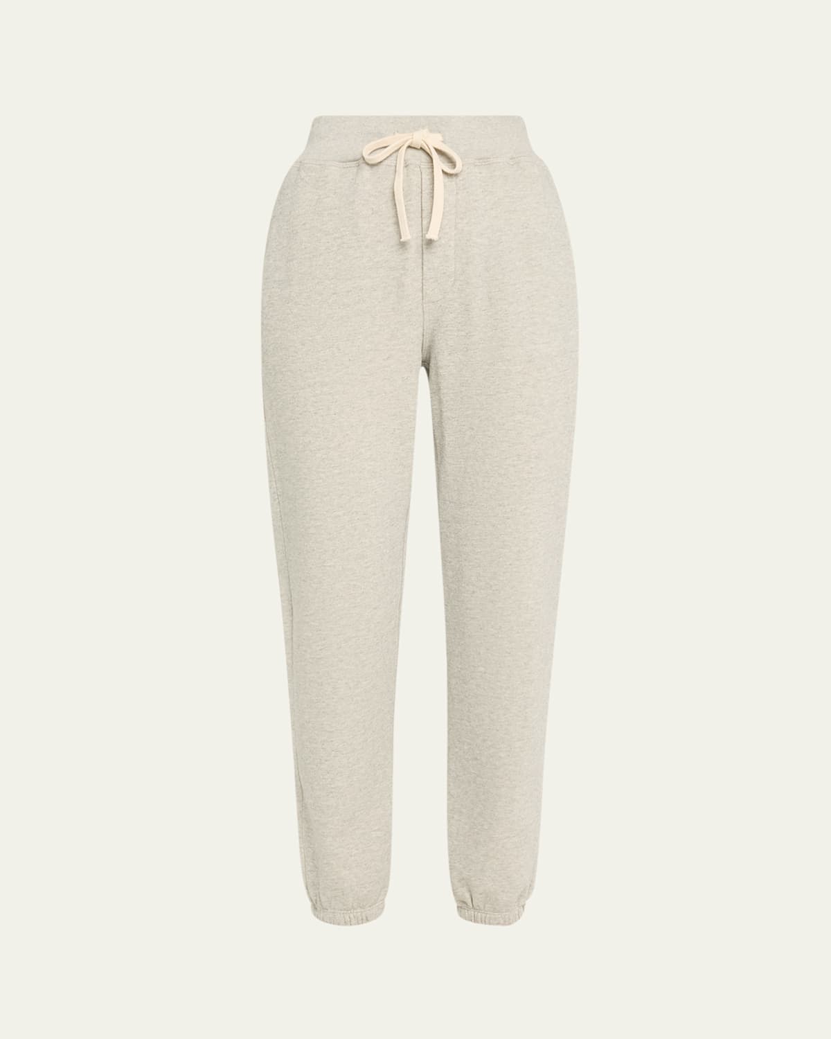 Isabella High-Waist French Terry Joggers