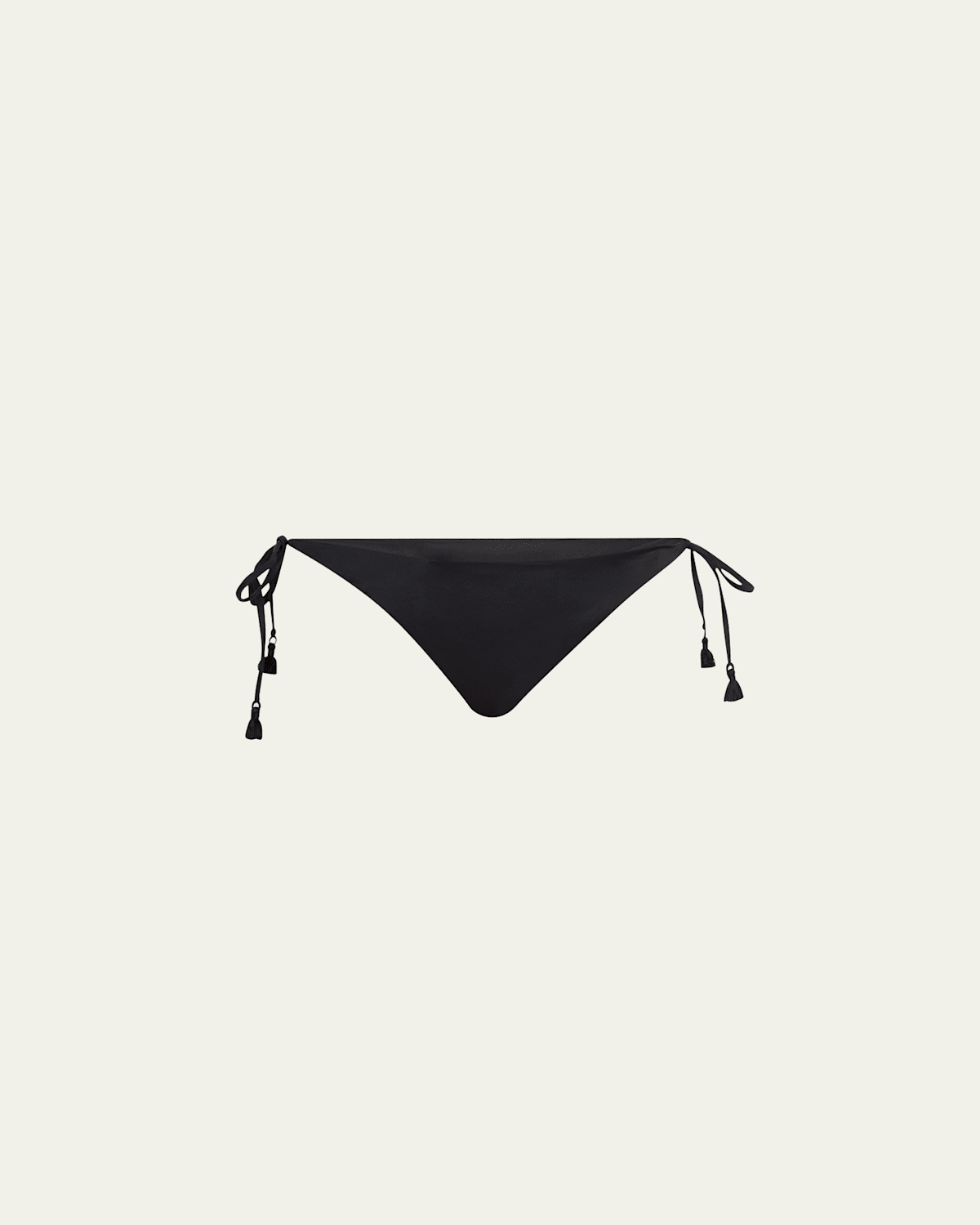 Shop Johanna Ortiz Black Entorche Del Mar Bikini Bottoms