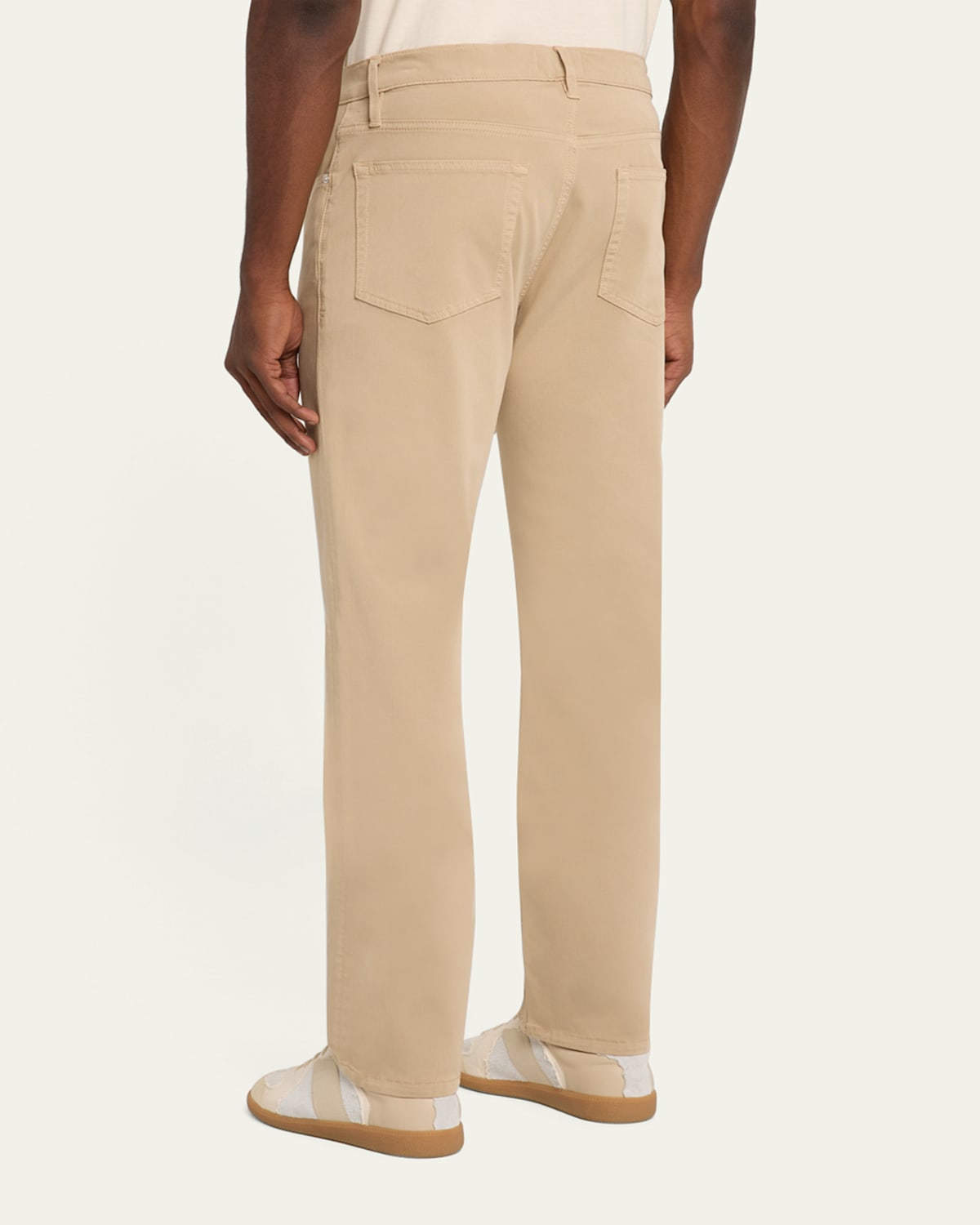 Men'S Modern Straight Fit Five-Pocket Pants