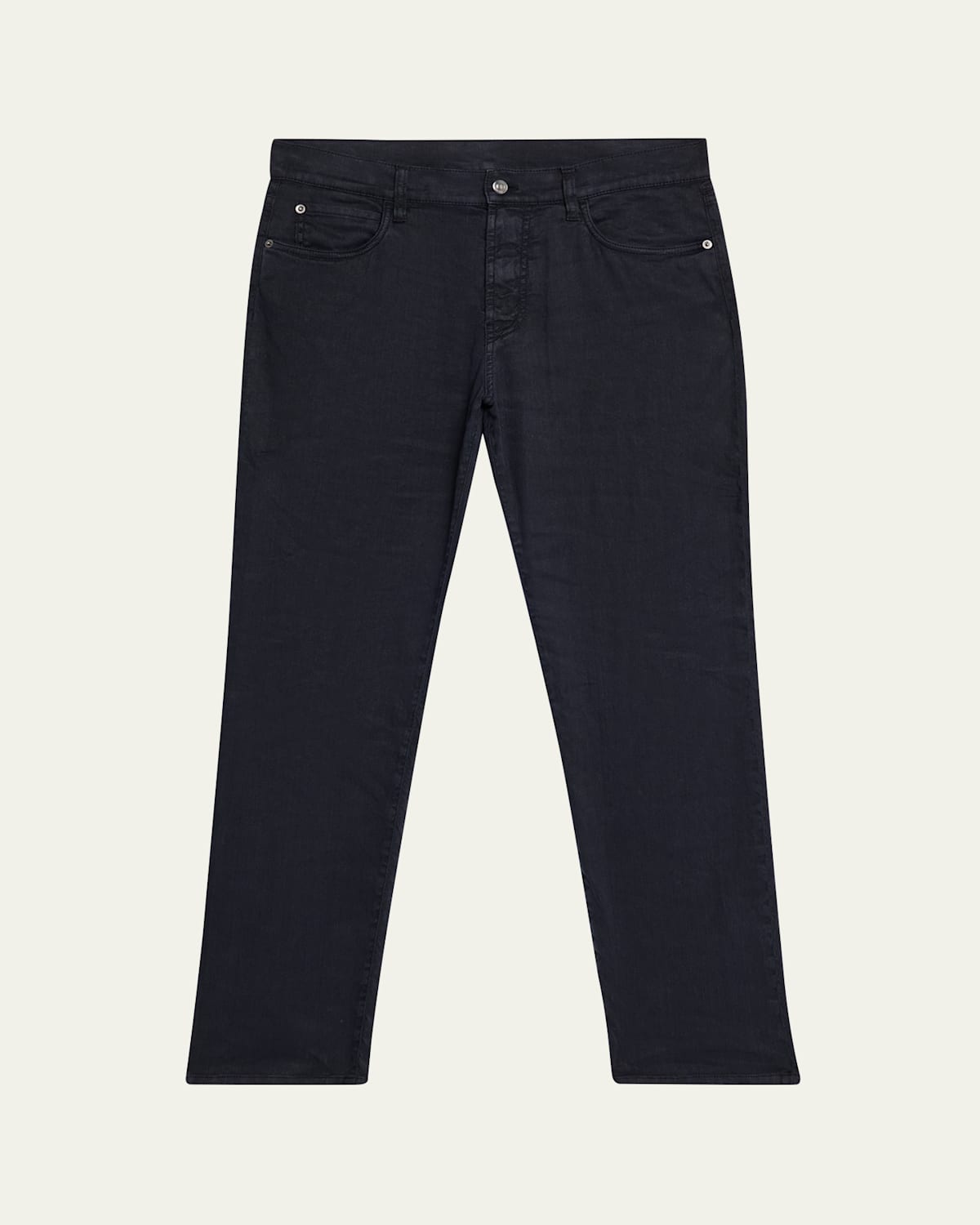 Men's Quarona Linen and Cotton Stretch Five-Pocket Pants