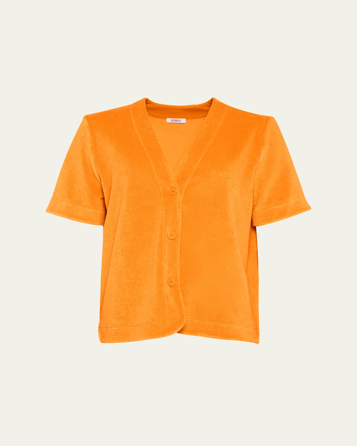 ERES PARESSE BUTTON-FRONT TOP