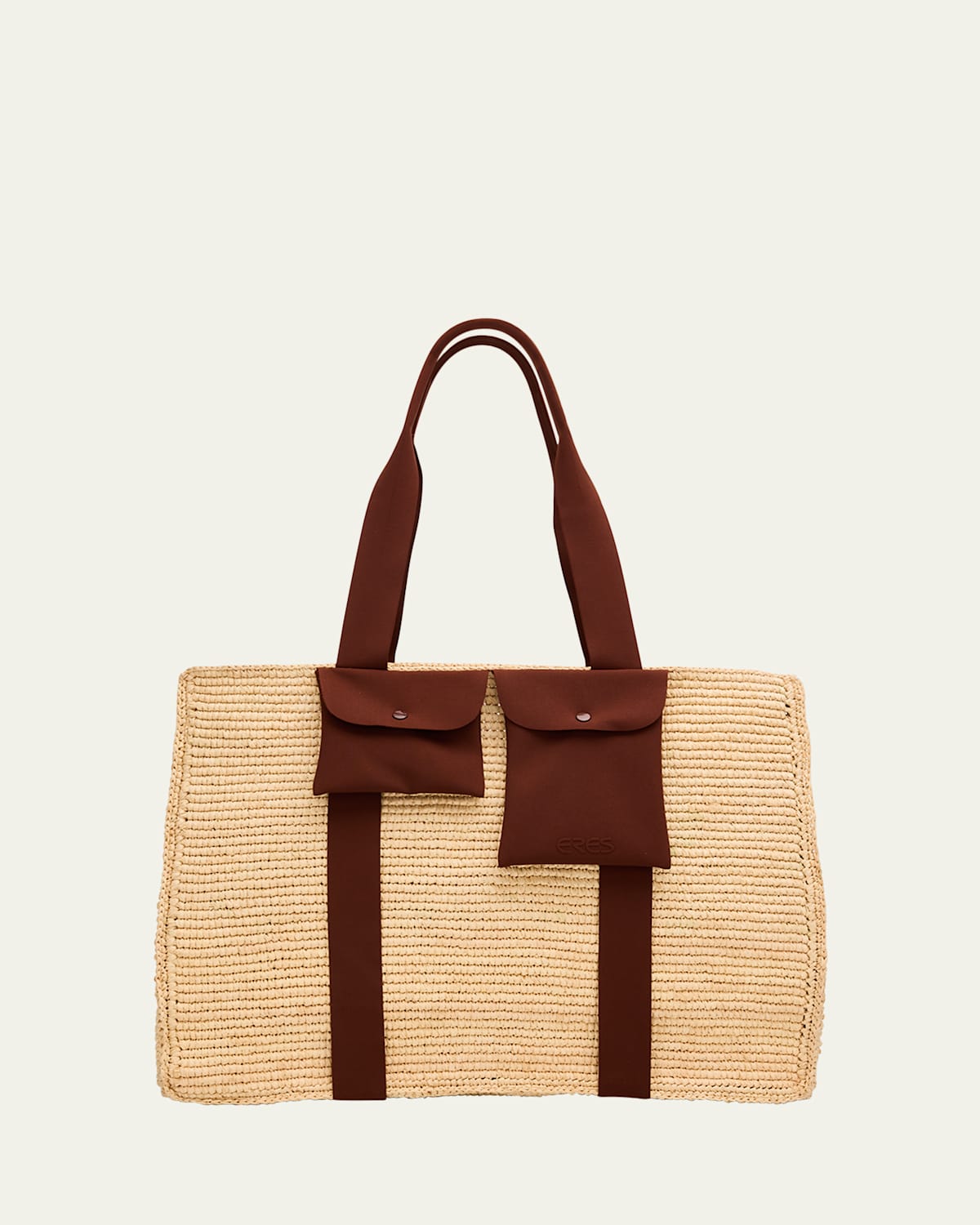 Voyageur Beach Basket Tote Bag