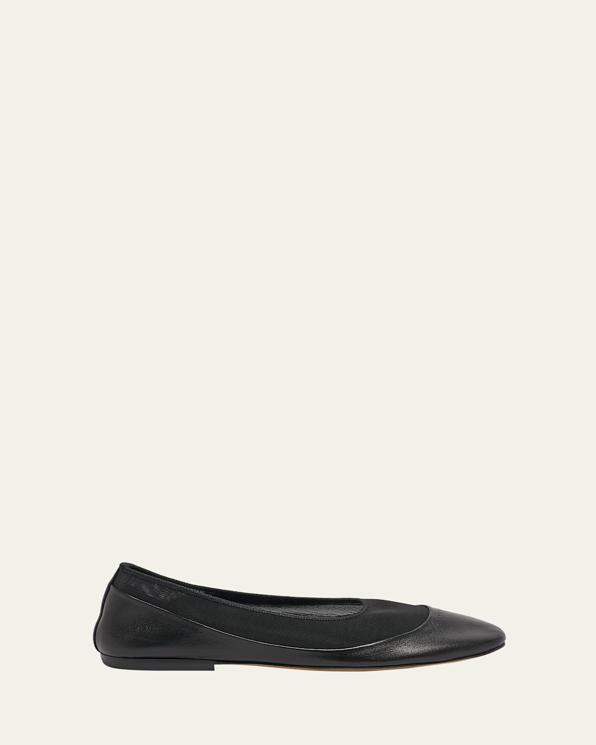 DRIES VAN NOTEN GLOVE LAMBSKIN LEATHER BALLERINA FLATS 